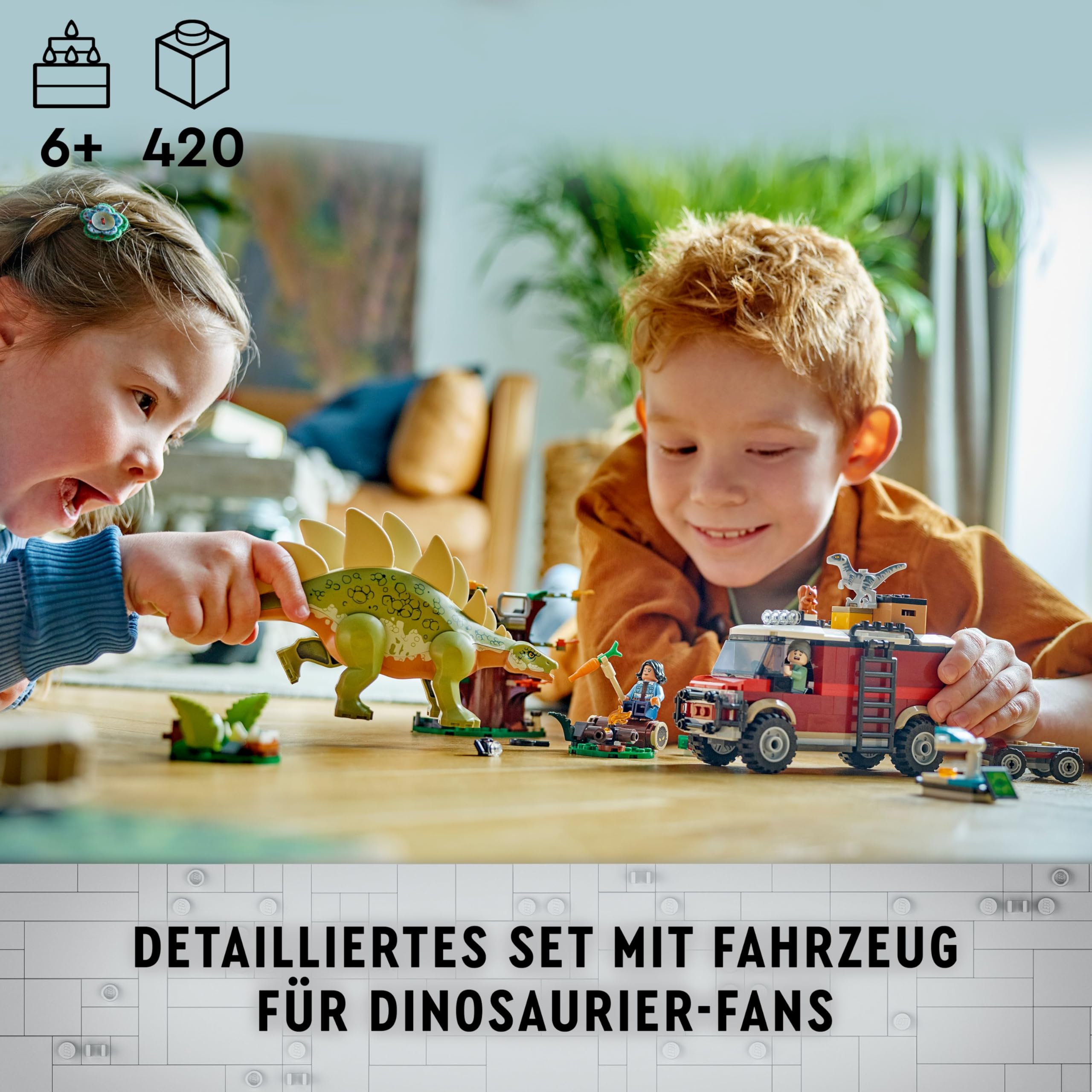 LEGO Jurassic World Dinosaurier-Missionen: Entdeckung des Stegosaurus 76965