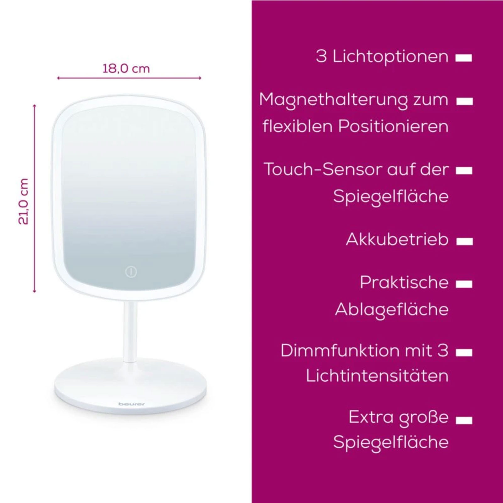 Beurer BS 47 Limited Edition Kosmetikspiegel