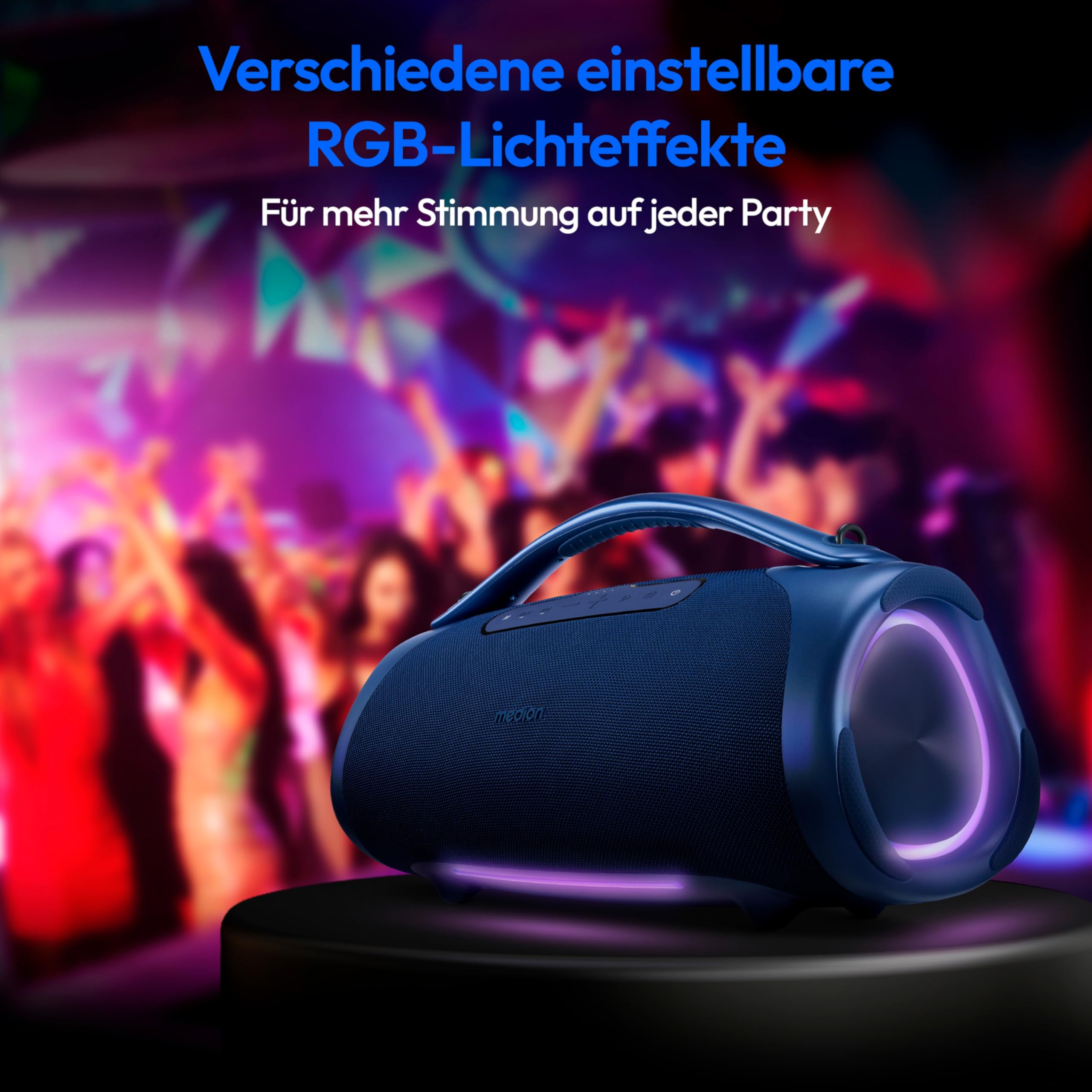 MEDION P61768 tragbarer Bluetooth Lautsprecher