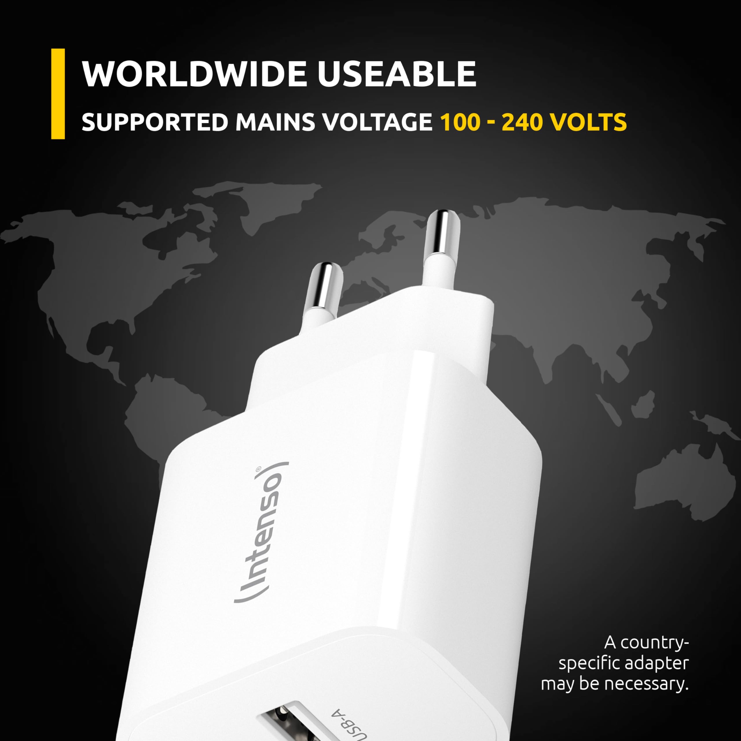 Intenso Power Adapter W5A Doppelpack, 5W