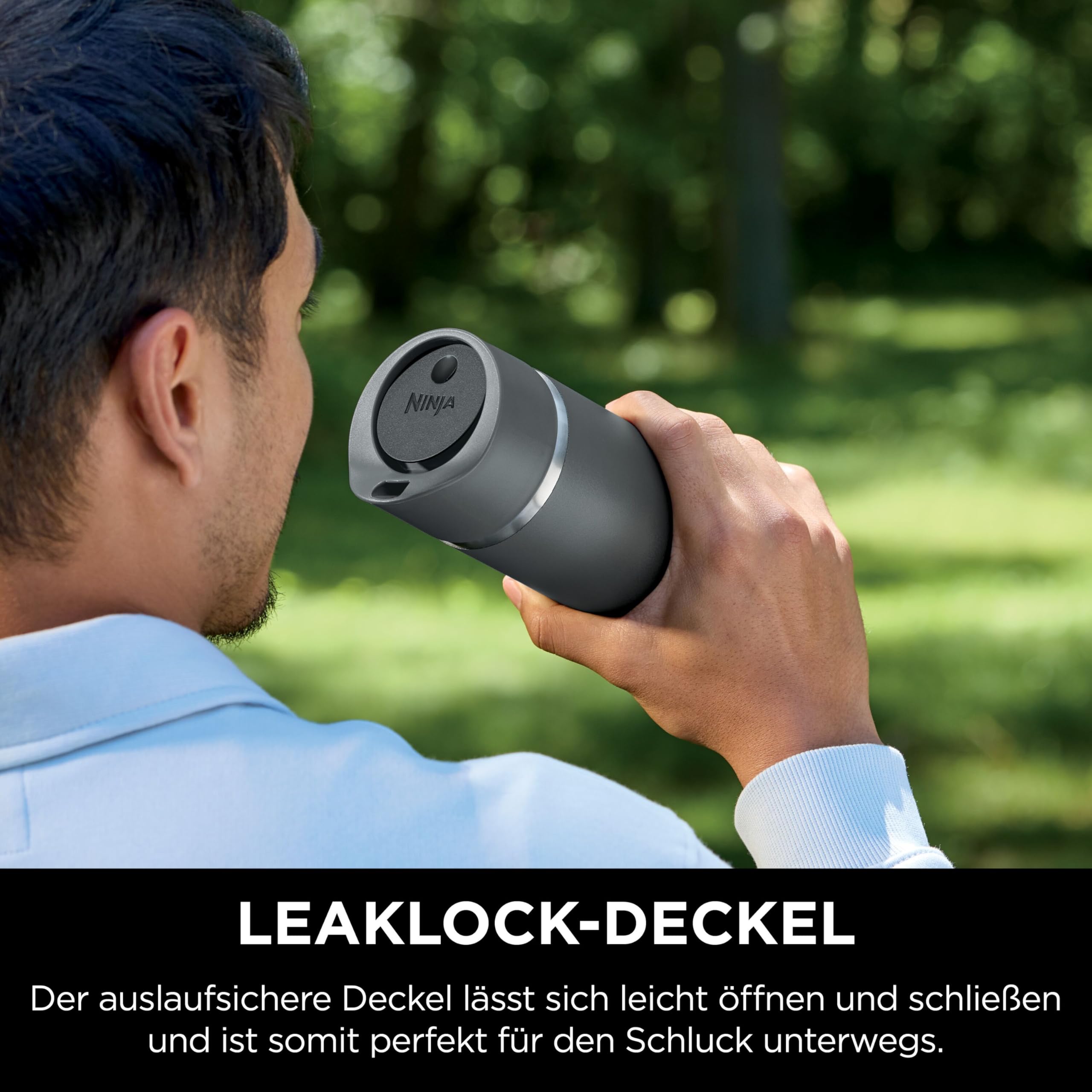 Ninja 300 ml Sip Perfect Trinkflasche für Heißgetränke