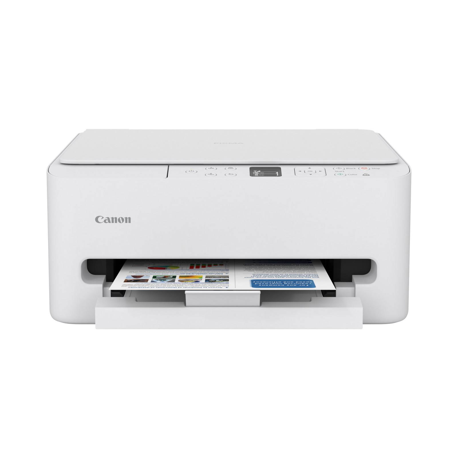 CANON PIXMA TS6550i Multifunktionsdrucker, Weiß (Drucken, Kopieren, Scannen, WLAN, USB, Apple AirPrint, Canon iEasy-PhotoPrint, Mopria Print Service, Cloud Integration Service, Duplex, A4)