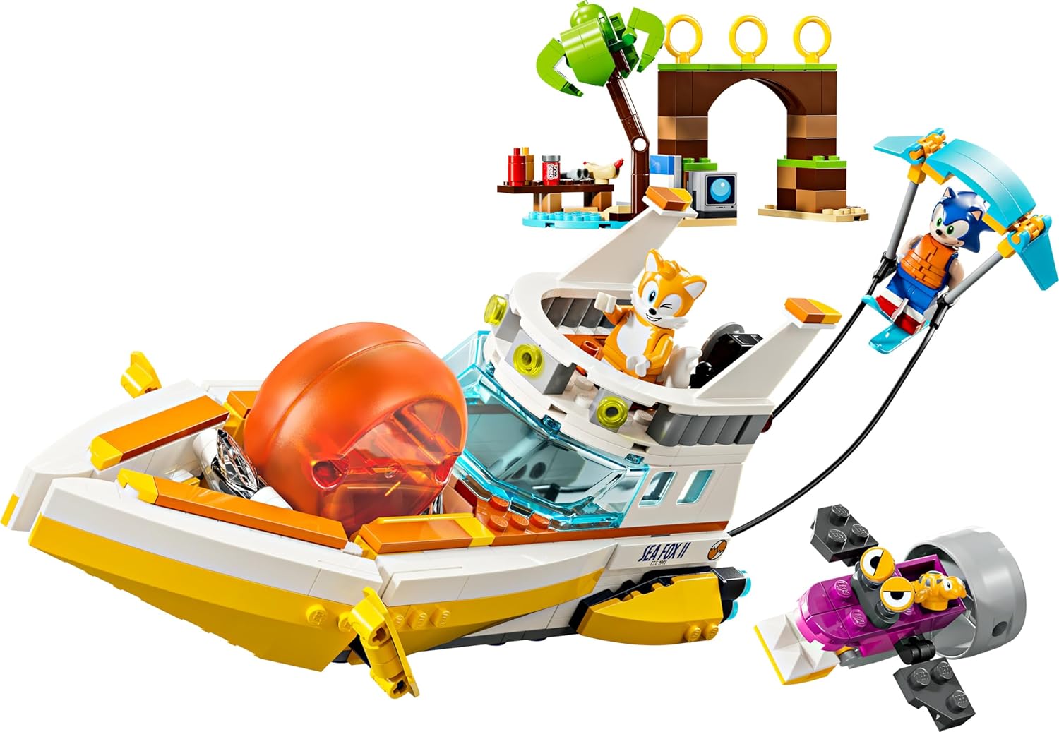 LEGO Sonic The Hedgehog Tails’ Abenteuerboot 76997
