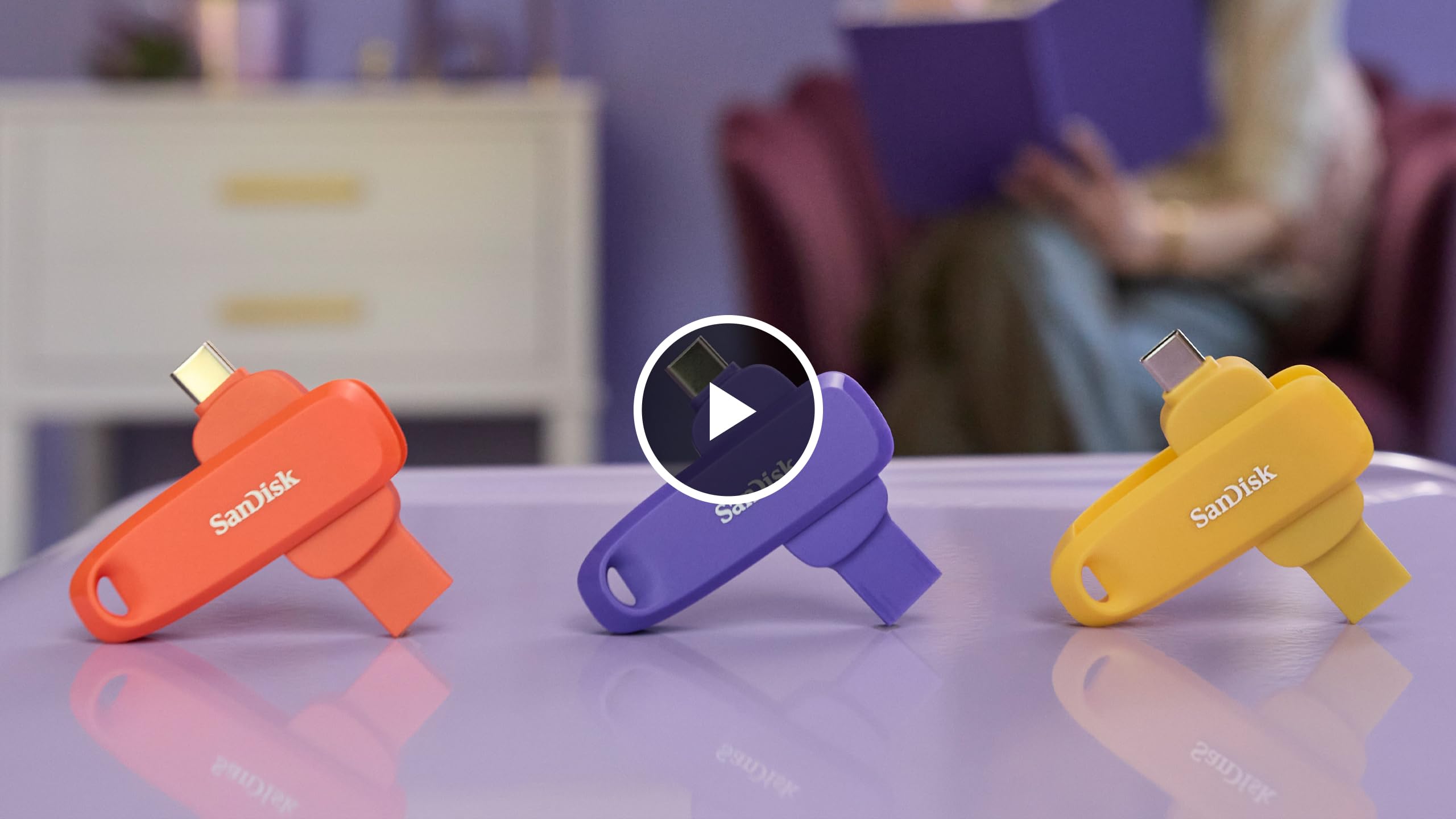 SanDisk SDDDC6-128G-G46NO Handy-Laufwerk für Android