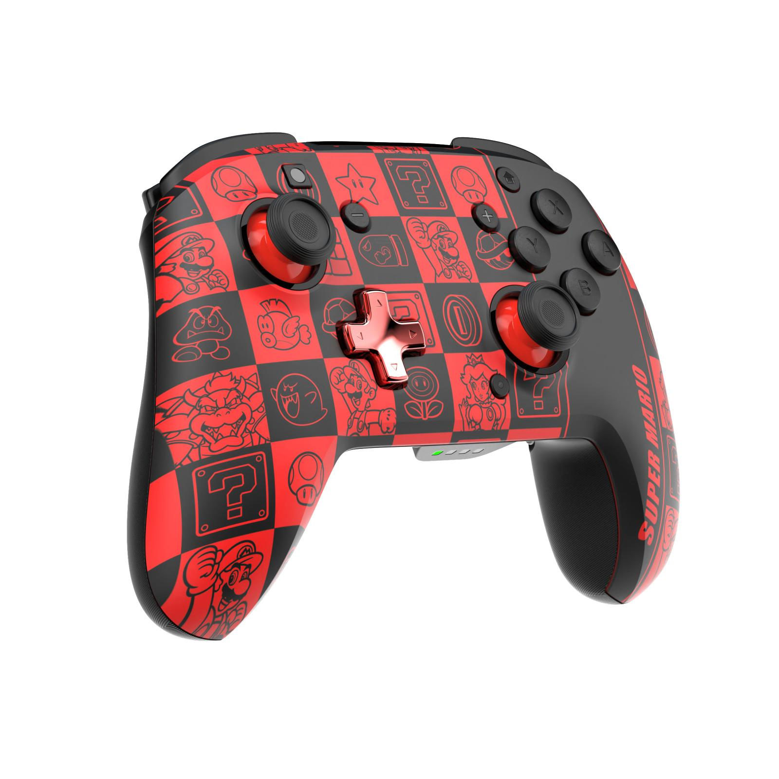 PDP Nintendo Switch 2 Controller Rematch Glow - Super Icon