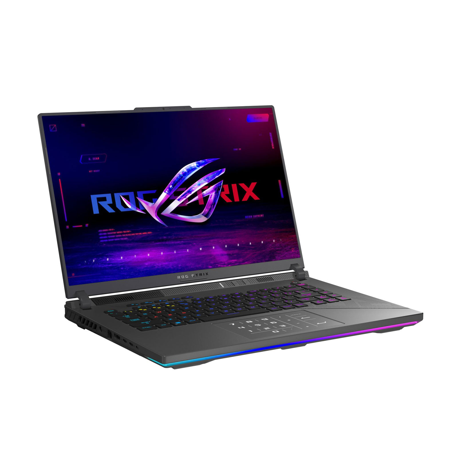 ASUS Gaming-Notebook ROG Strix G16, Grau, 16 Zoll, WQXGA, Intel Core i9-14900HX, 32 GB, 1 TB M.2 SSD, RTX 4080 12GB (IPS, 240 Hz, 3 ms, G614JZR-N4031W)