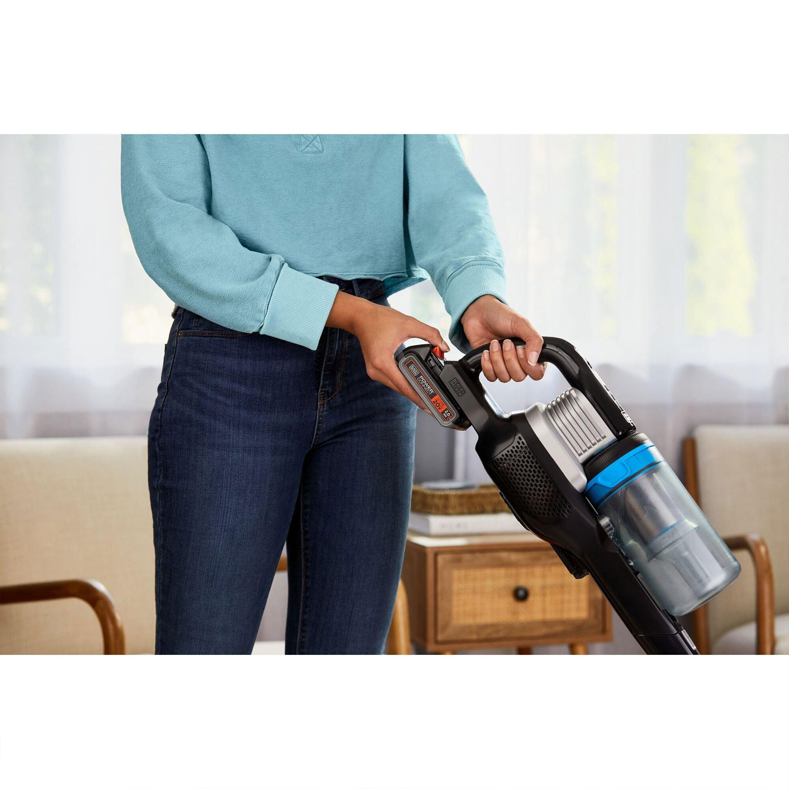 Black + Decker BHFEB520D1 Akku Staubsauger