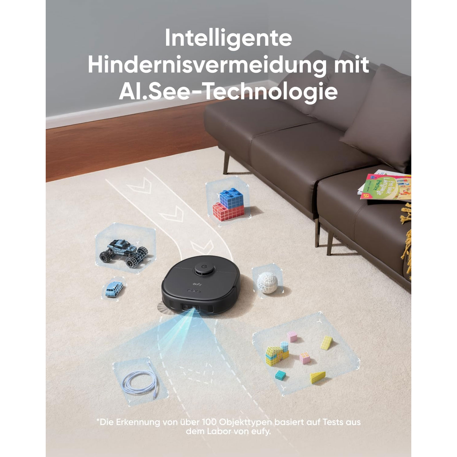 Eufy X10 Pro Omni Saugroboter mit Wischfunktion