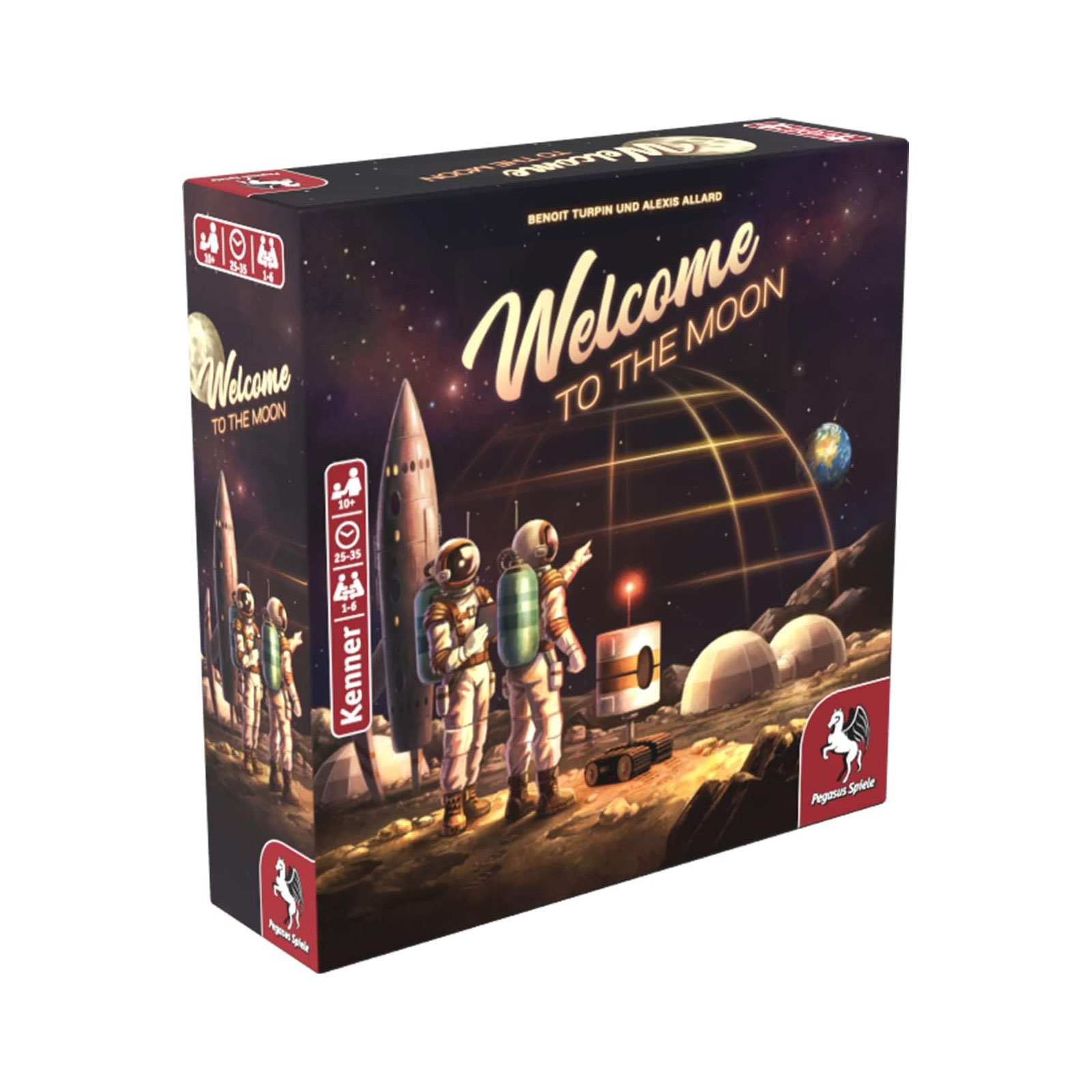 Pegasus Spiele Welcome To The Moon 53153G Brettspiel
