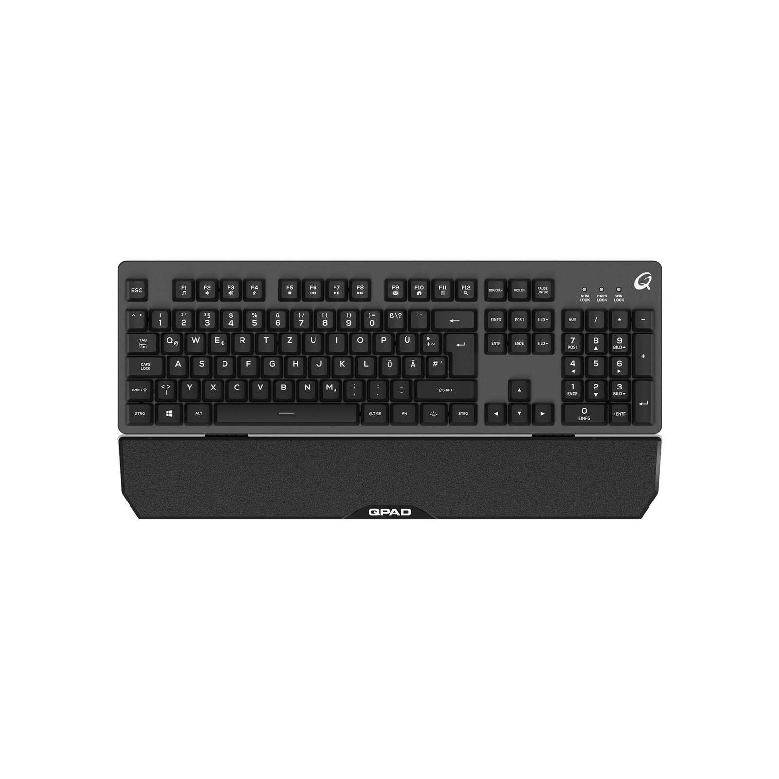 QPAD Gaming Tastatur Pro MK40 schwarz DE