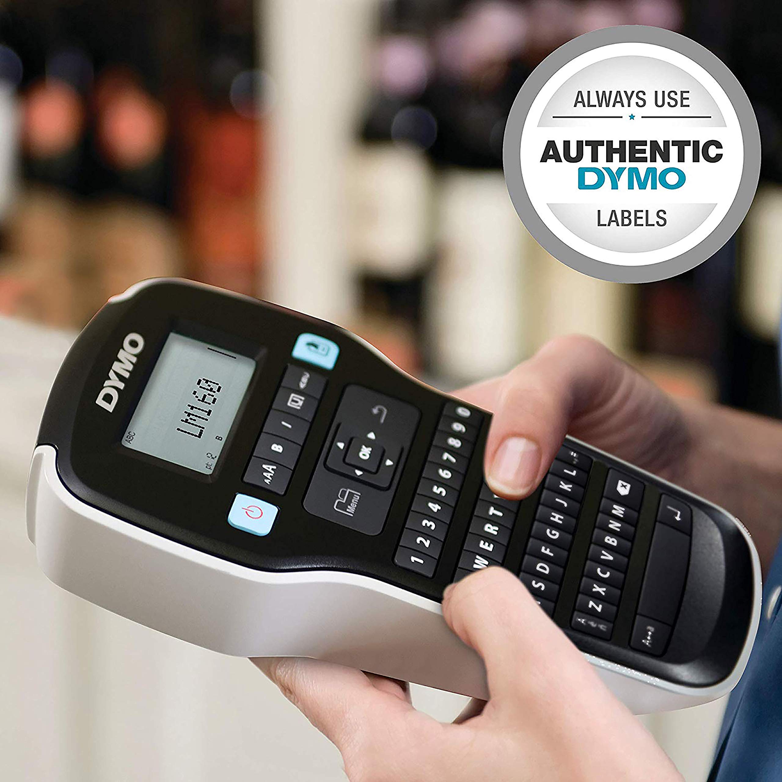 Dymo LabelManager 160 6/9/12 mm D1-Bänder QWY UK/HK/ANZ Beschriftungsgerät