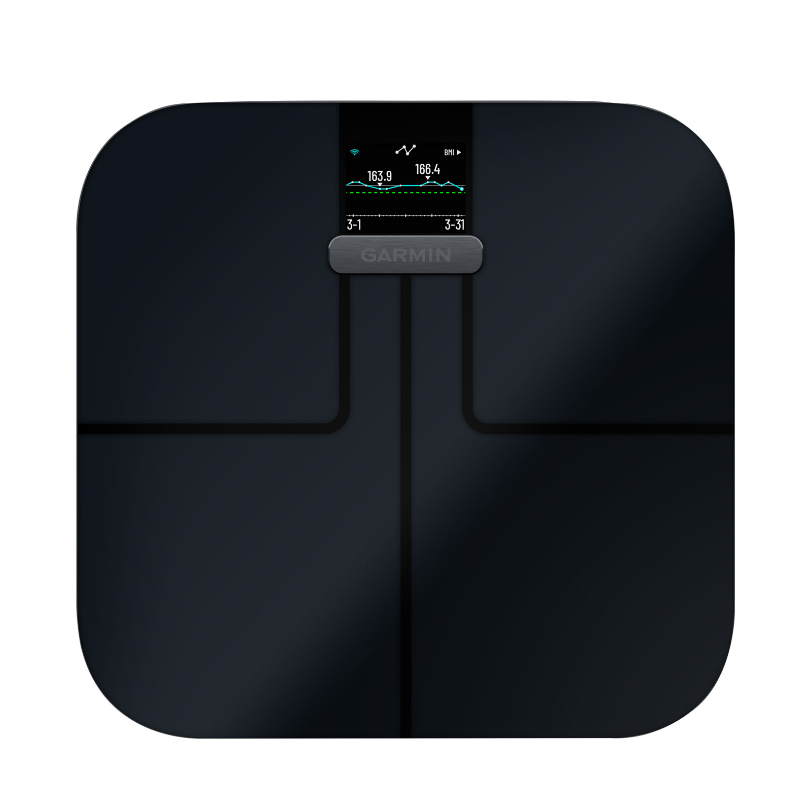 Garmin Index S2 Smart Waage schwarz