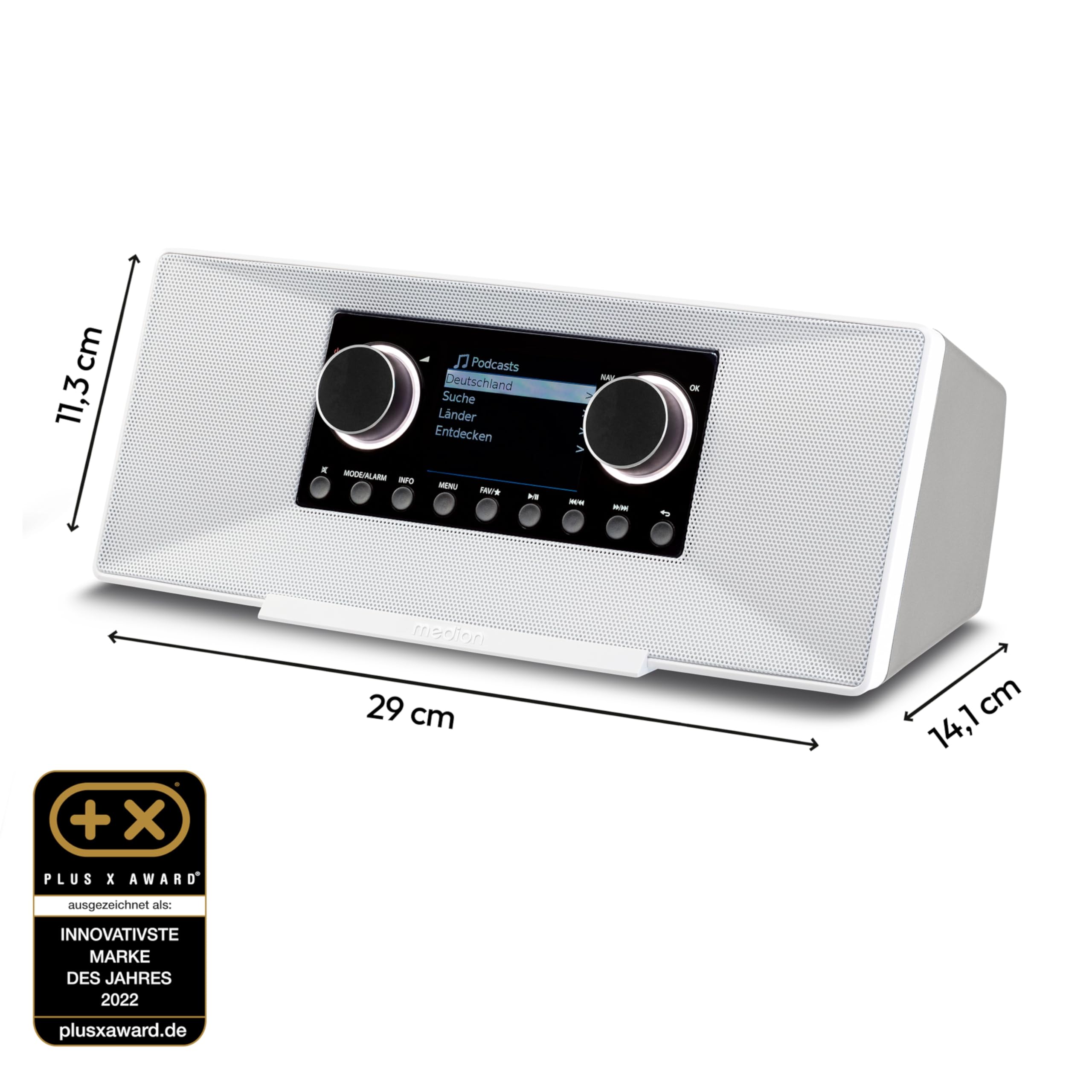 MEDION P85333 Internetradio mit DAB+