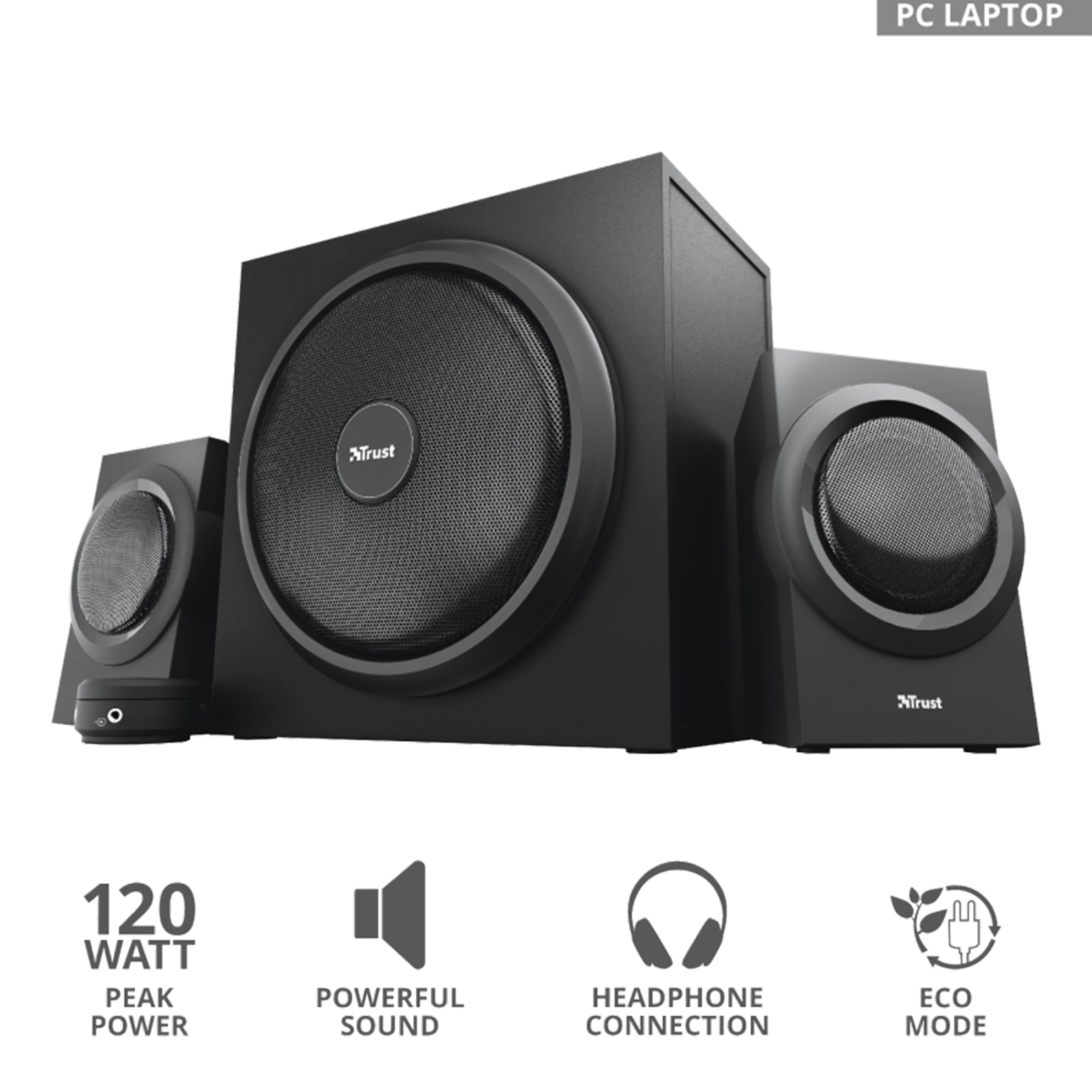 TRUST YURI 2.1 SPEAKER SET TRUST YURI 2.1 SPEAKER SET