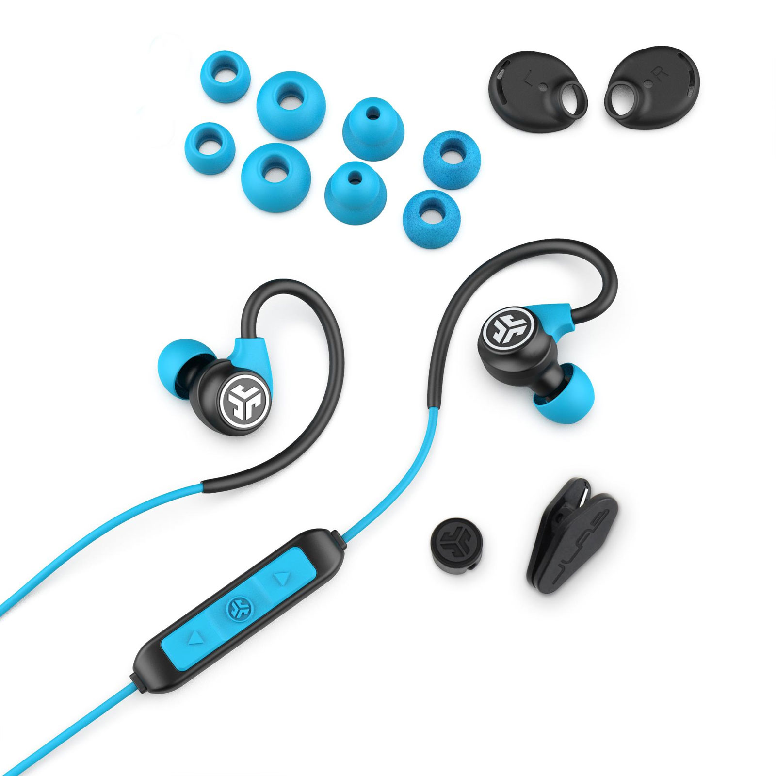 JLab Fit Sport 3 Wireless Earbuds Kabellose Bluetooth In-Ear Sport Kopfhörer 