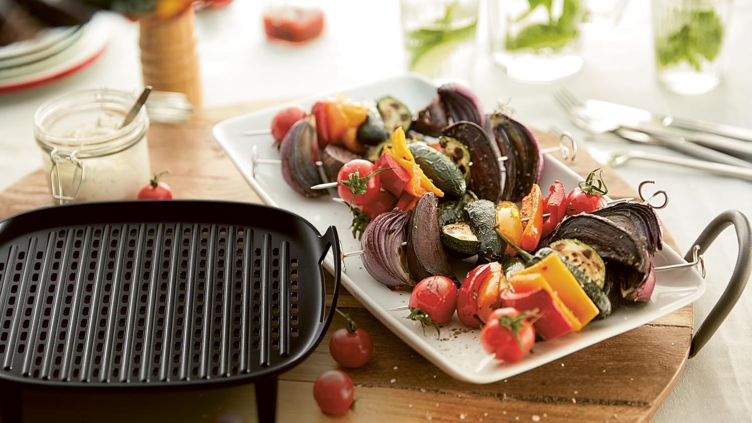 Philips HD9926/00 Grillplatte & Spieße