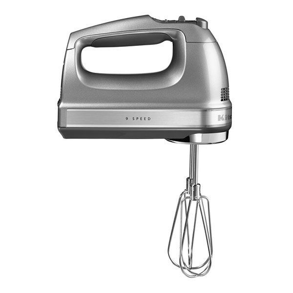 KitchenAid Handrührer 5KHM9212E Edelstahl Factory Serviced 9 Stufen