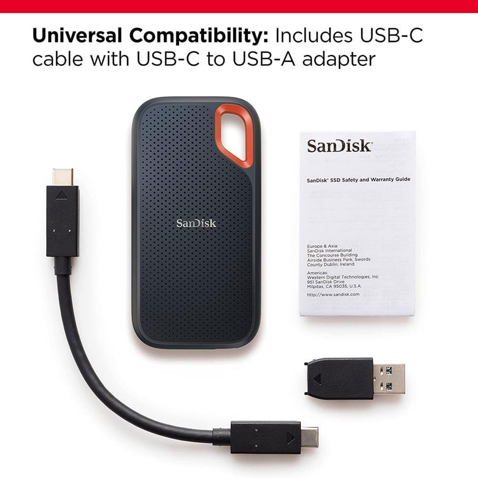 SanDisk Extreme Portable SSD V2 500 GB