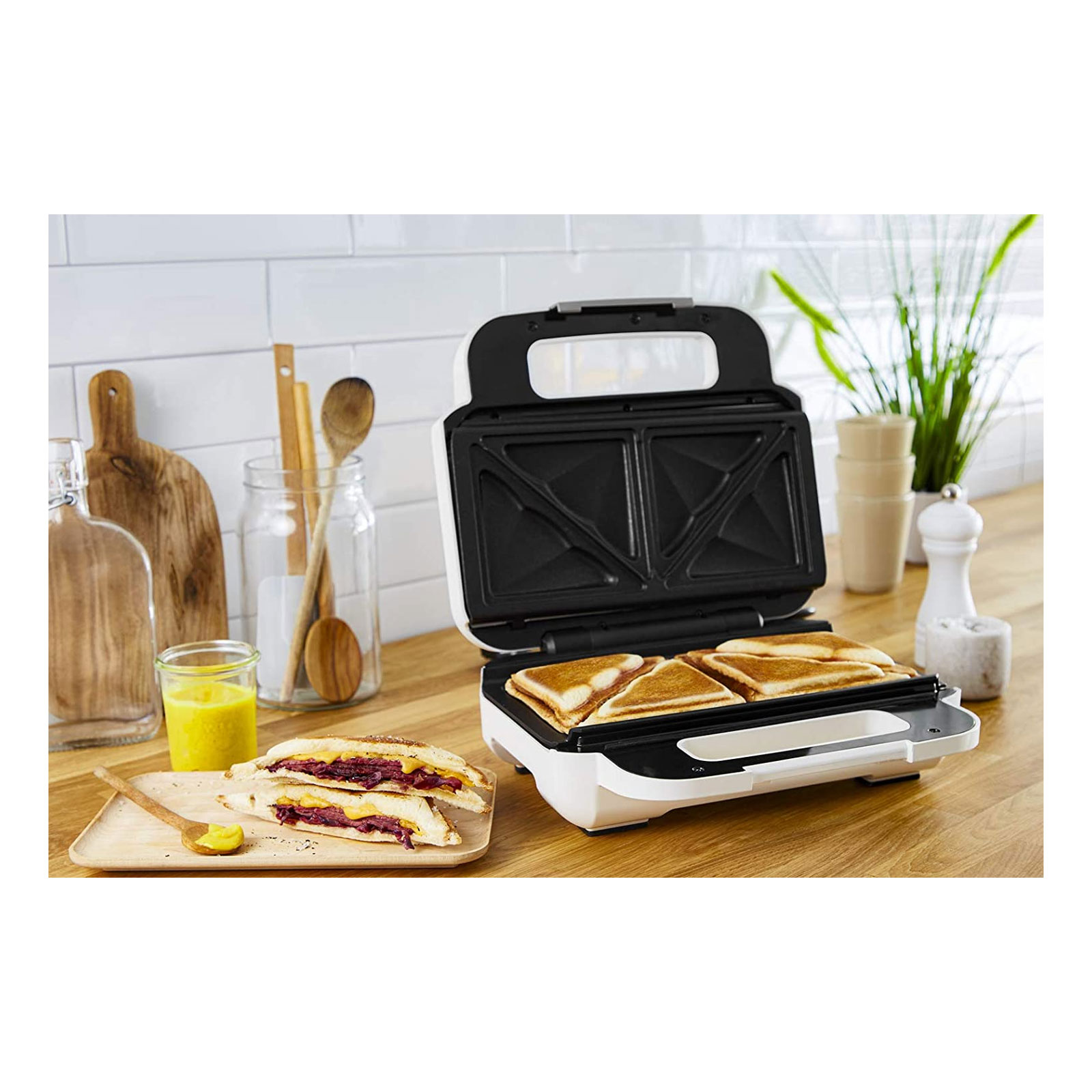 Tefal SW7011 Snack XL Sandwichmaker + Waffeleisen