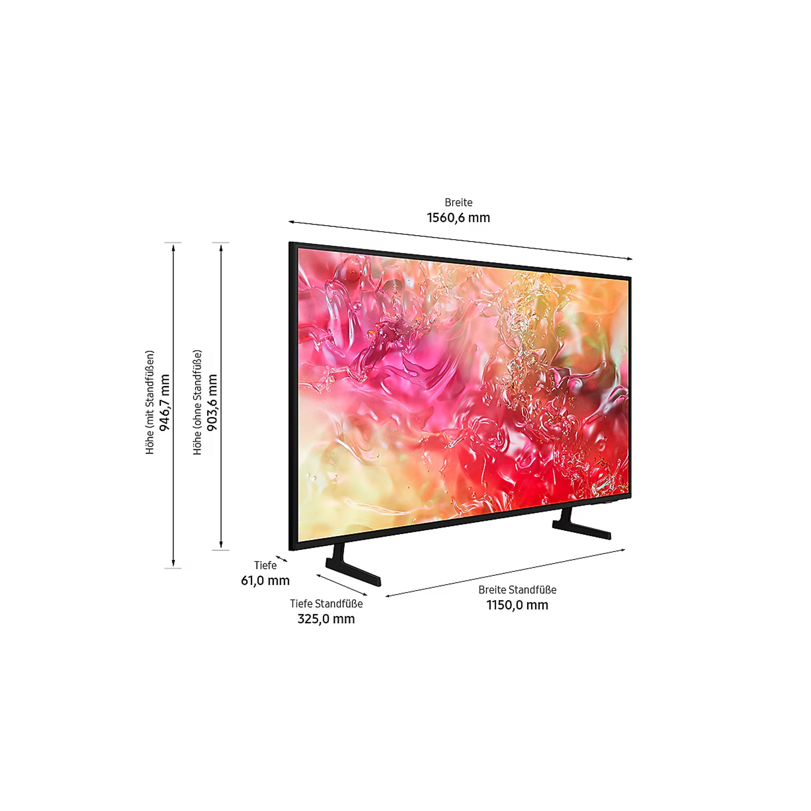 Samsung GU70DU7179UXZG Smart TV