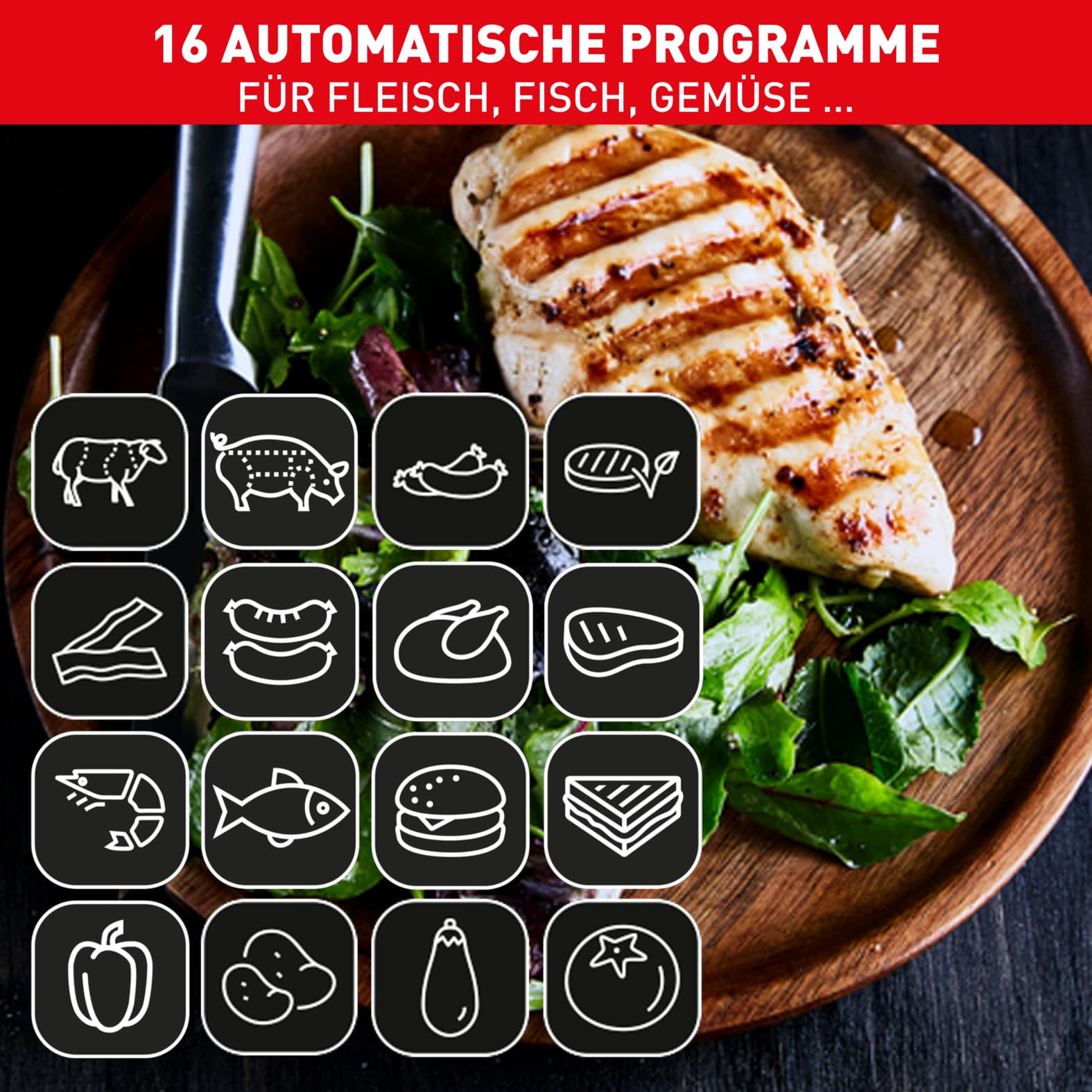 TEFAL GC760D OPTIGRILL Elite Kontaktgrill