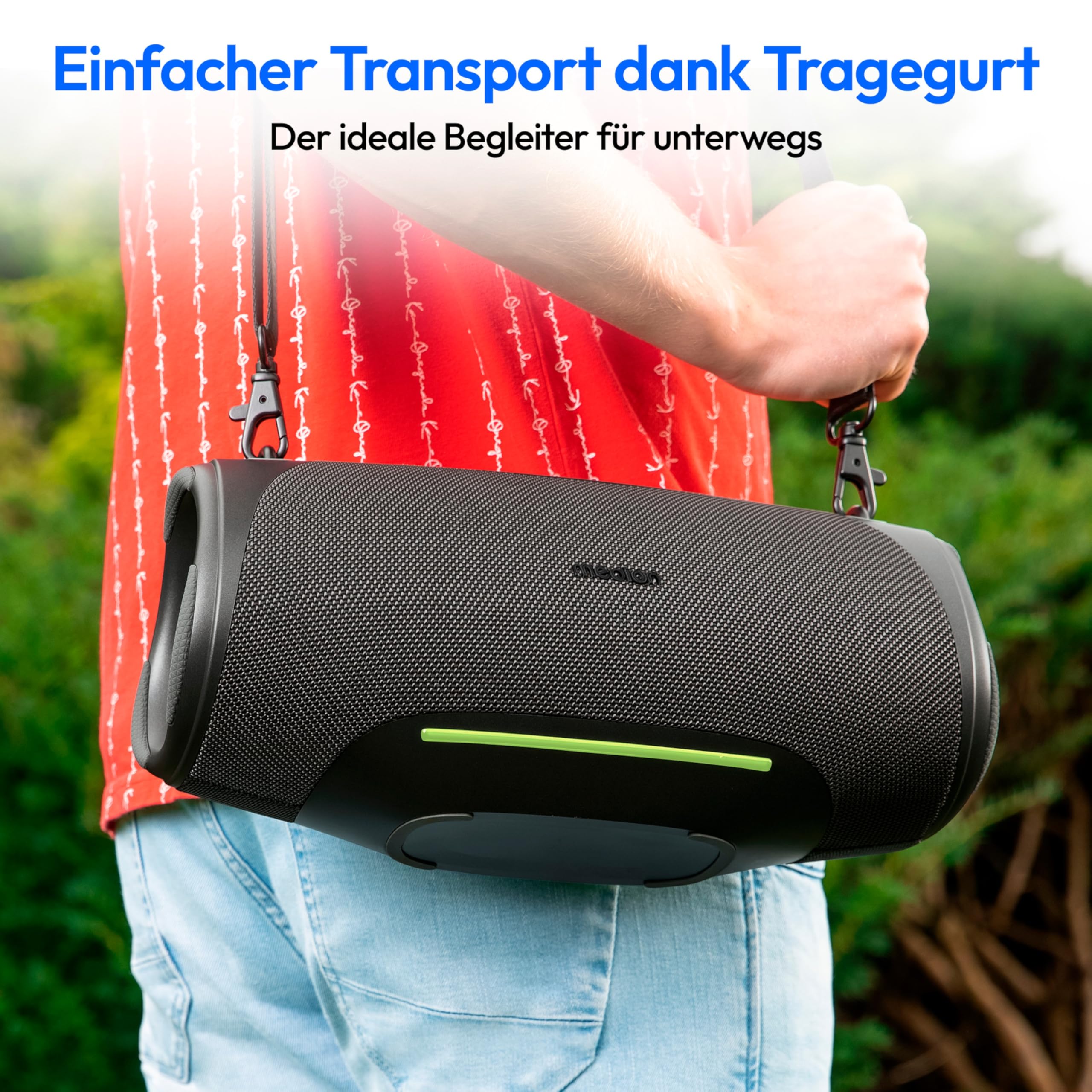 MEDION P61762 tragbarer Bluetooth Lautsprecher