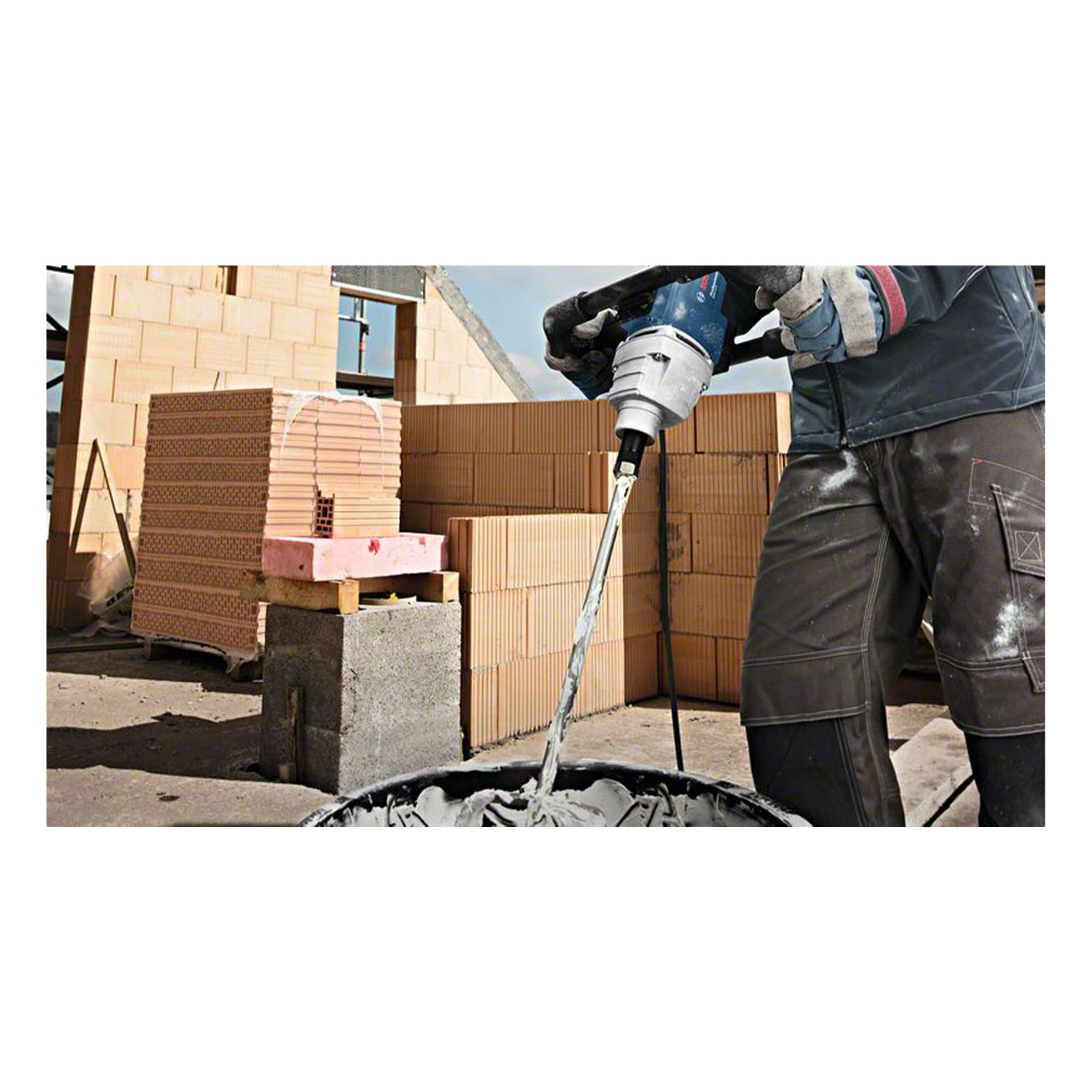 Bosch Professional Ruehrwerk GRW 12 E, 1-Gang Ruehrwerk, 1200 W Bosch Professional Ruehrwerk GRW 12 E, 1-Gang Ruehrwerk, 1200 W