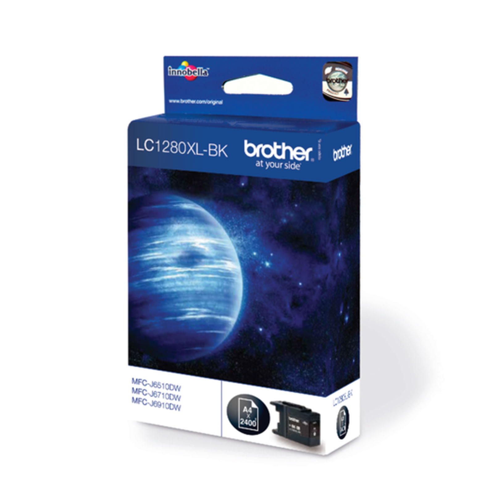 Brother LC1280XLBK Tinte für MFCJ6510DW Black