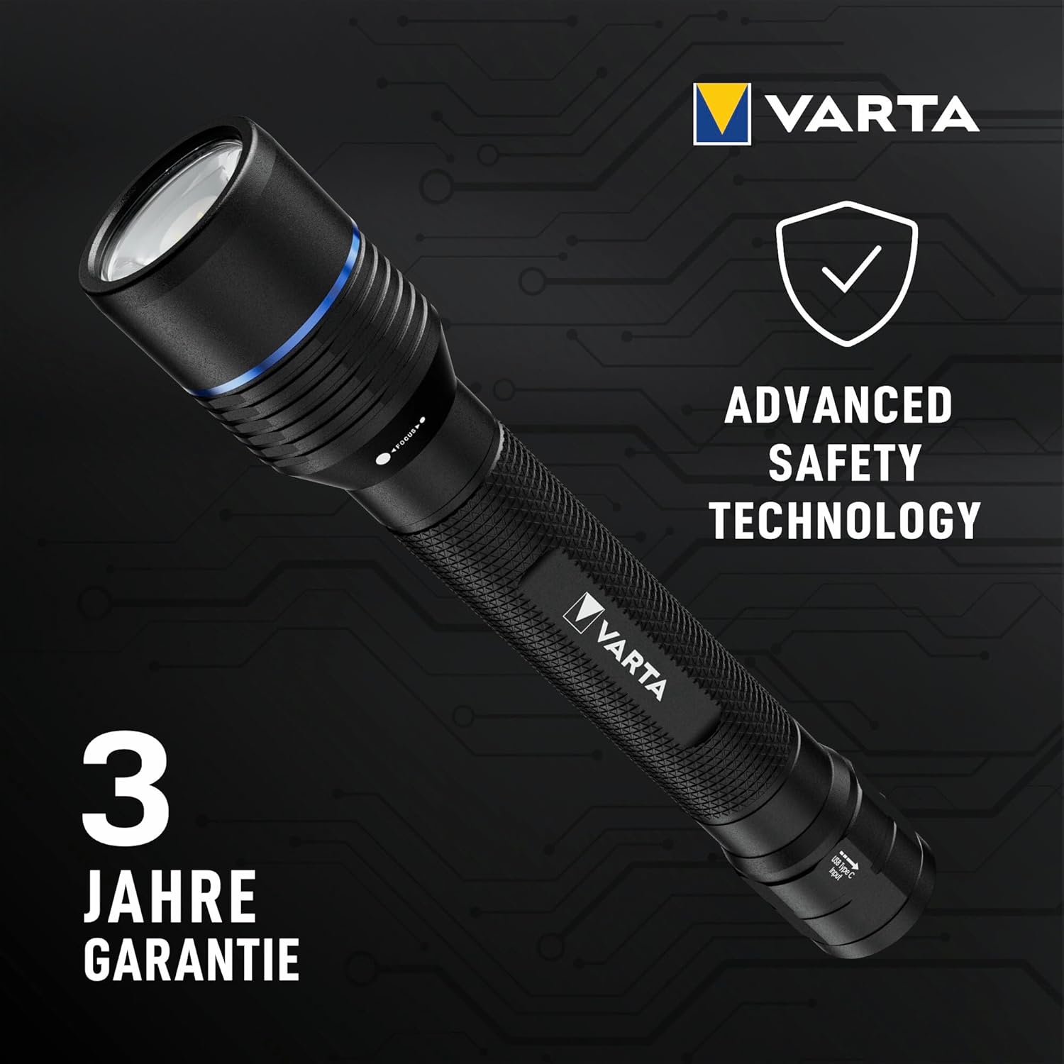 VARTA Taschenlampen NIGHT CUTTER PRO F40R