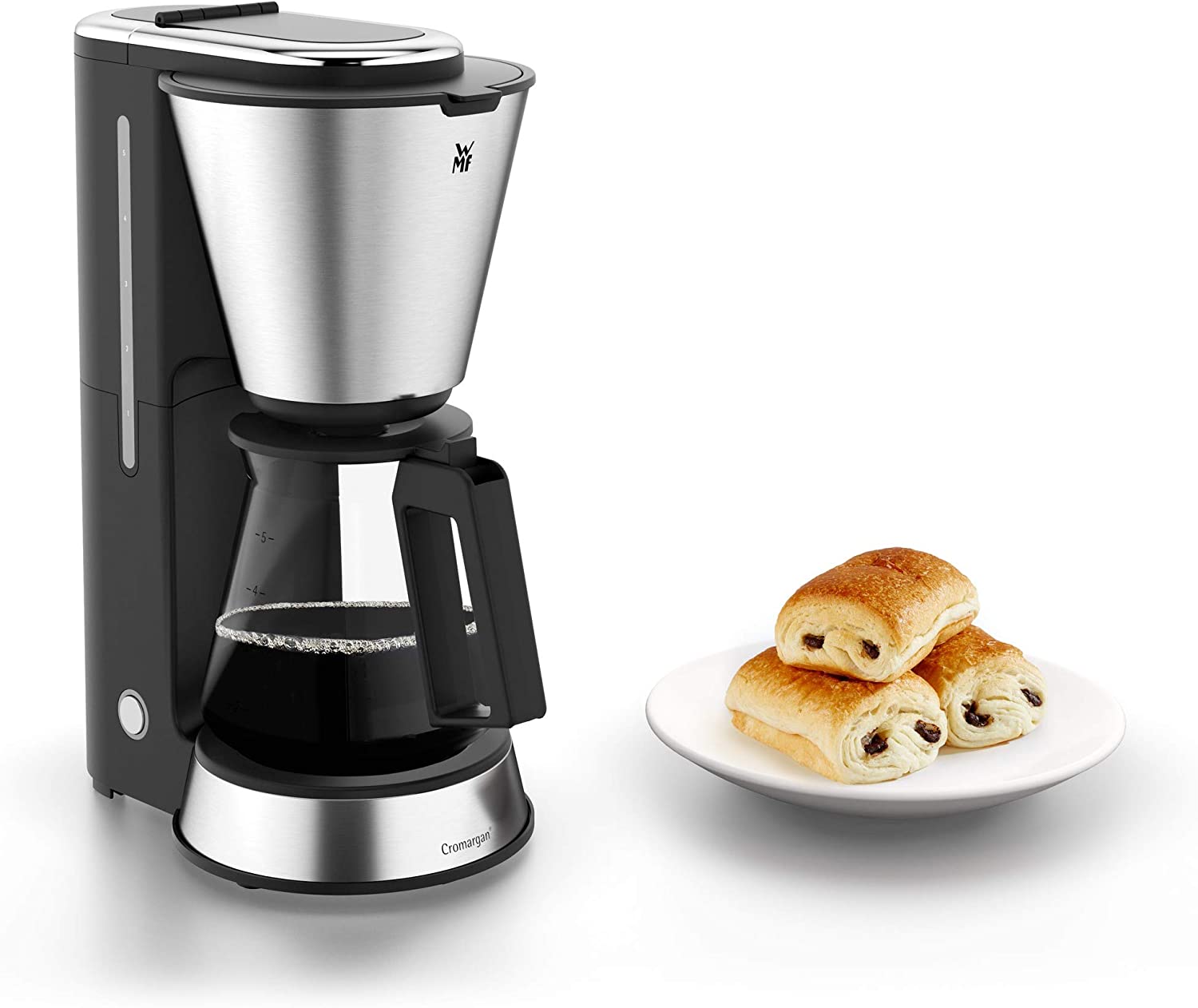 WMF KÜCHENminis Aroma Kaffeemaschine Glas Cromargan matt