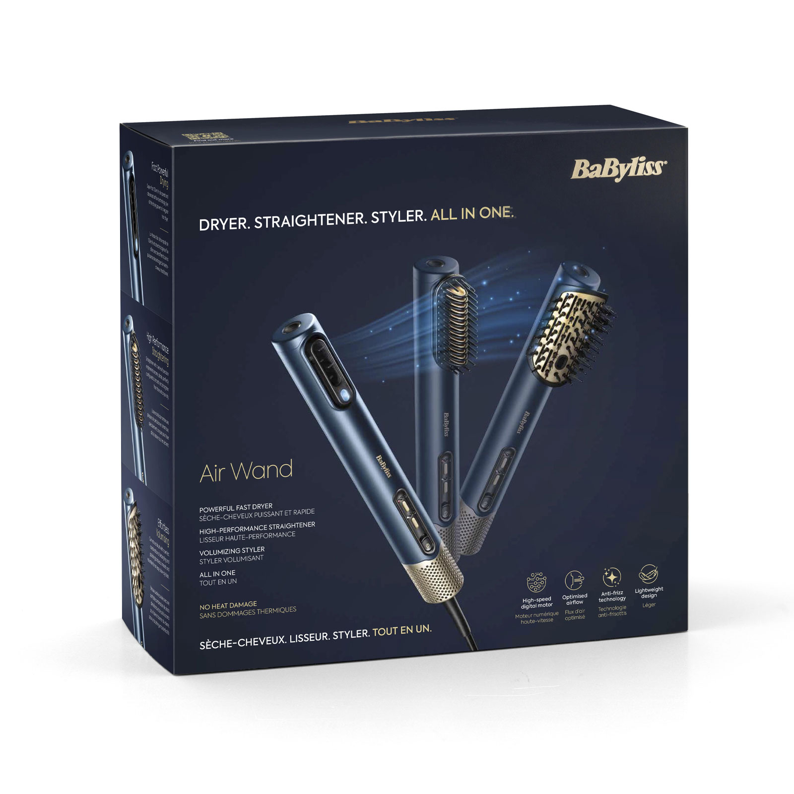 Babyliss AS6550E Air Wand 3-in-1 Haartrockner Glätteisen Warmluftbürste Babyliss AS6550E Air Wand 3-in-1 Haartrockner Glätteisen Warmluftbürste