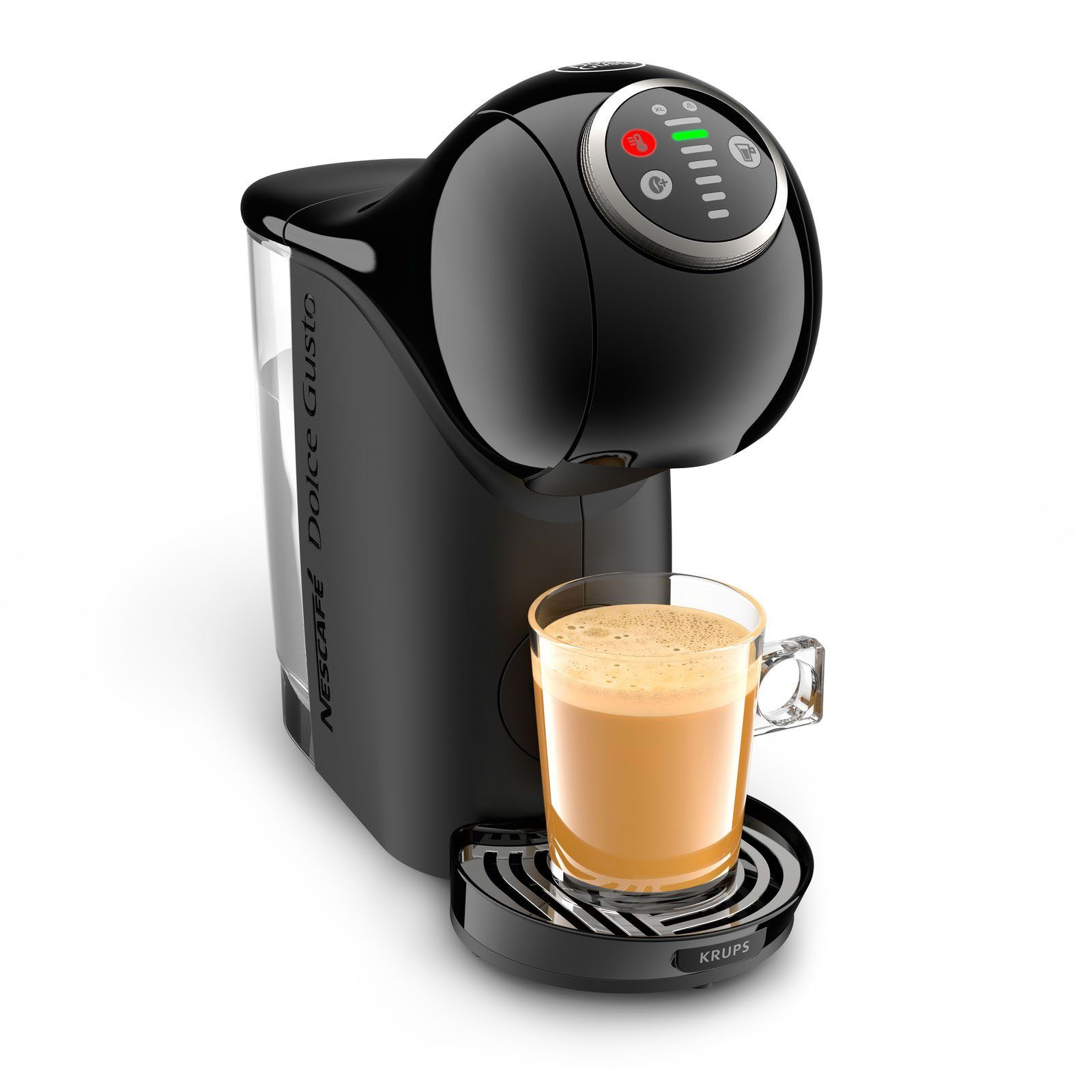 Krups KP3408 Dolce Gusto Kapselmaschine + Nestle Starbucks Caramel Macciato by Nescafe Dolce Gusto + Nescafe Dolce Gusto Flat White + Nescafe Dolce Gusto Dallmayr Crema d Oro