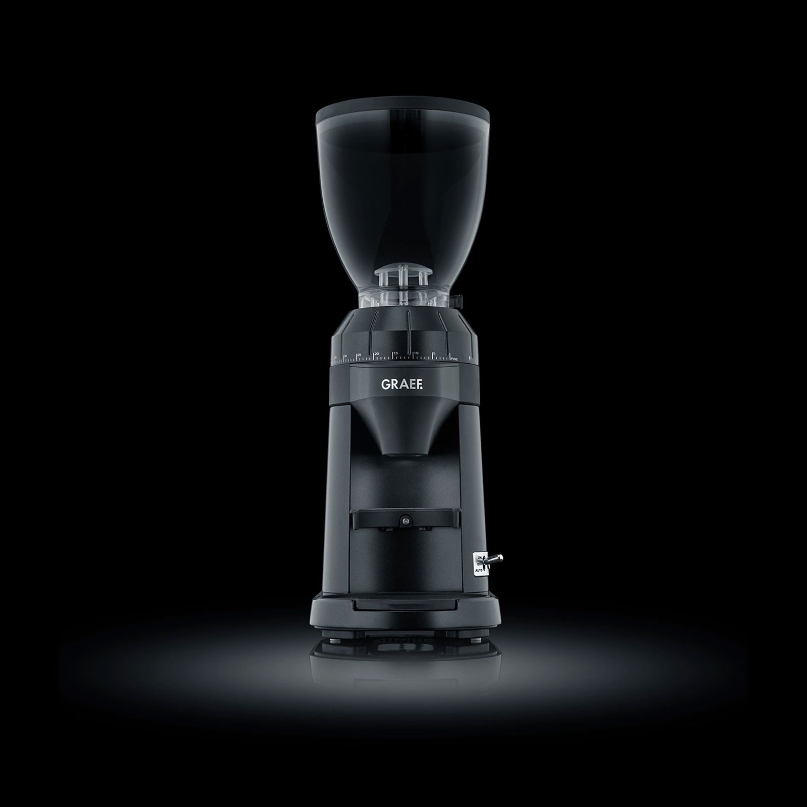 Graef Kaffeemühle CM 8002 schwarz-matt (Metallgehäuse, verbesserte Antistatik)