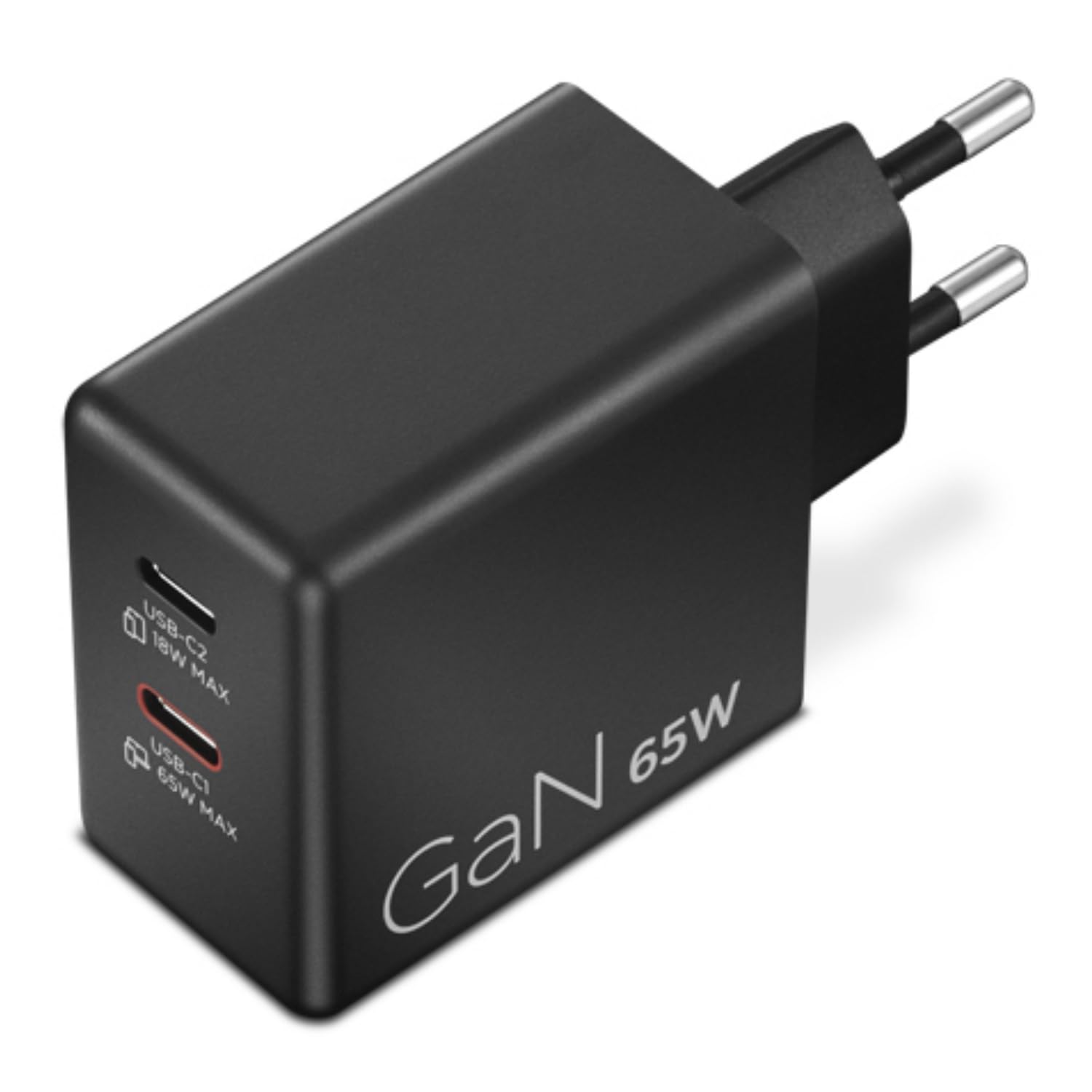Lenovo Dual USB-C 65W GaN Charger | Ladegerät optimal für Laptop und Handy