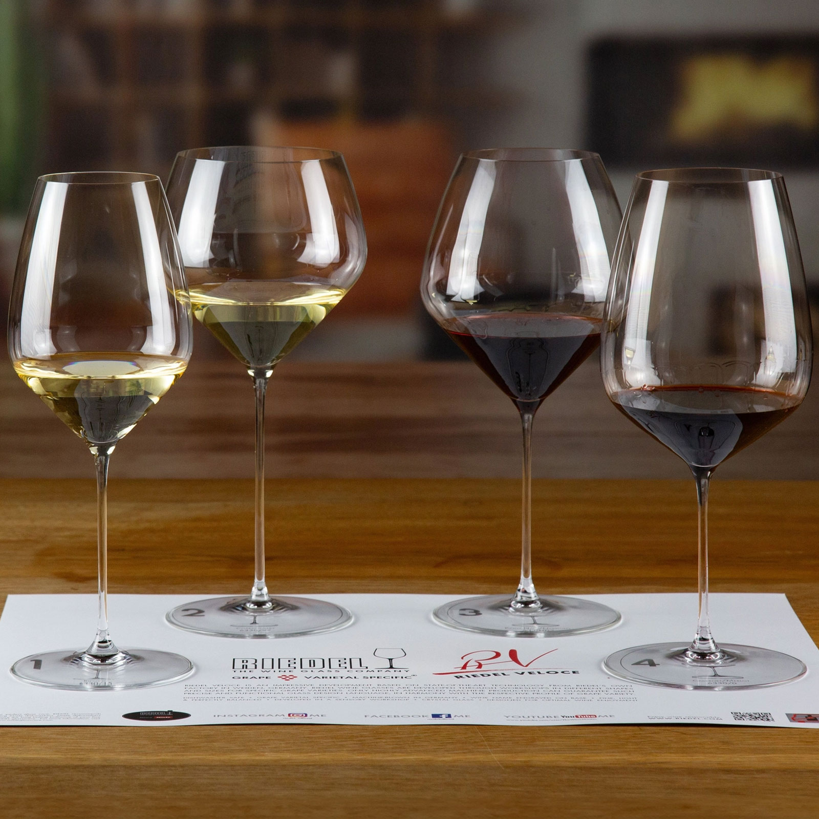 Riedel Veloce Tasting Set 5330/47 Weingläser-Set 4-teilig