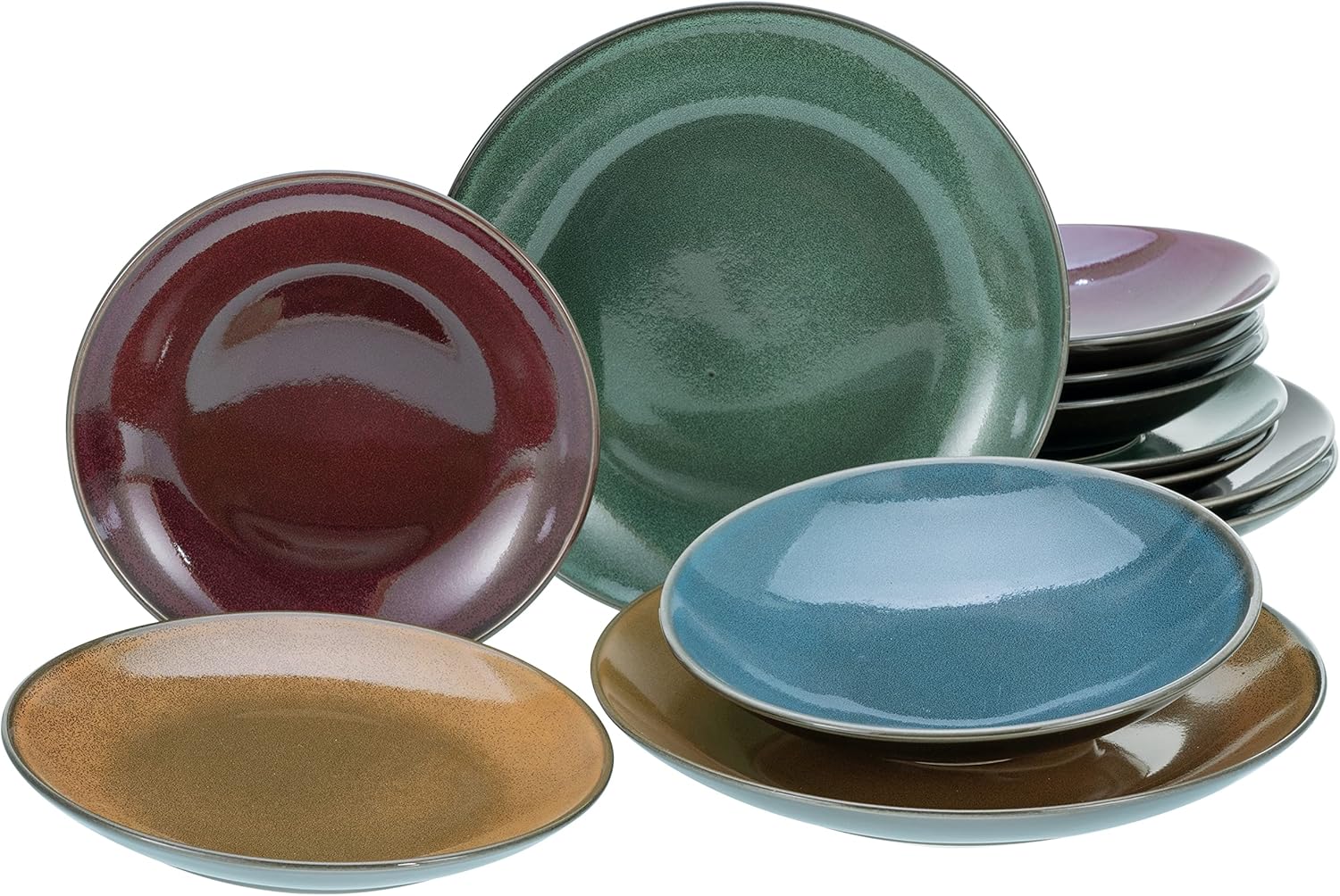 CreaTable, 23859, Serie MARRAKESCH Collection, Teller Set 12 teilig