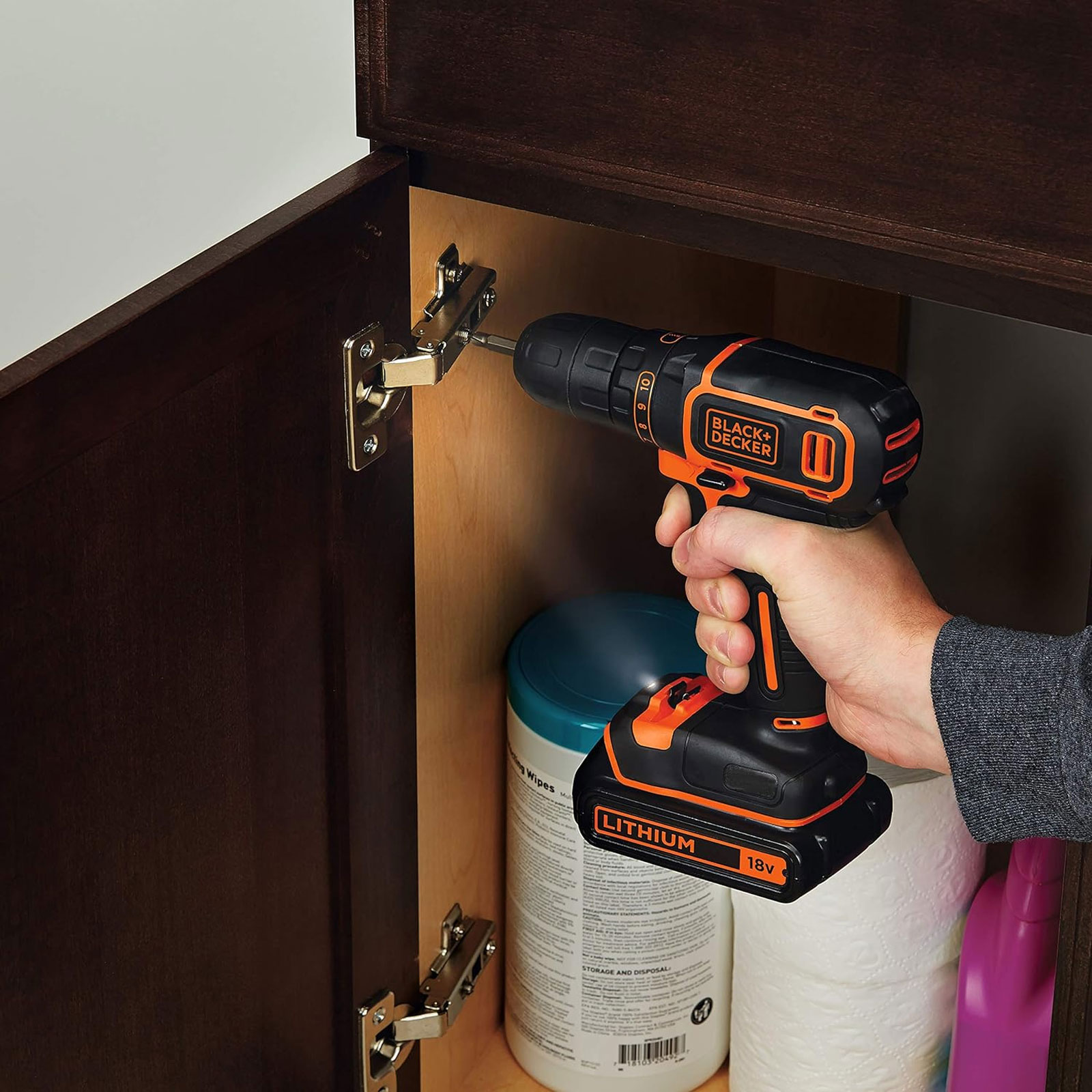 Black + Decker BDCDC18BAST Akku-Schrauber