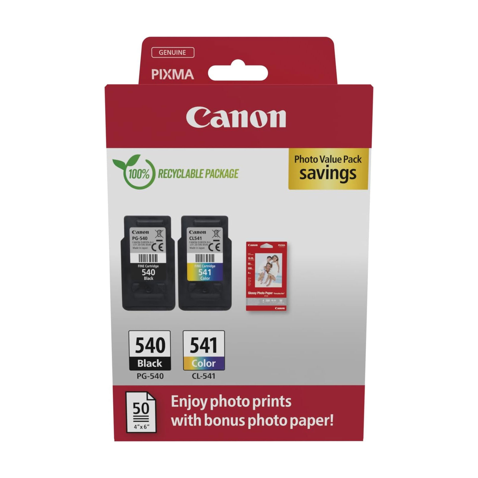 Canon PG-540/CL-541 Photo Value