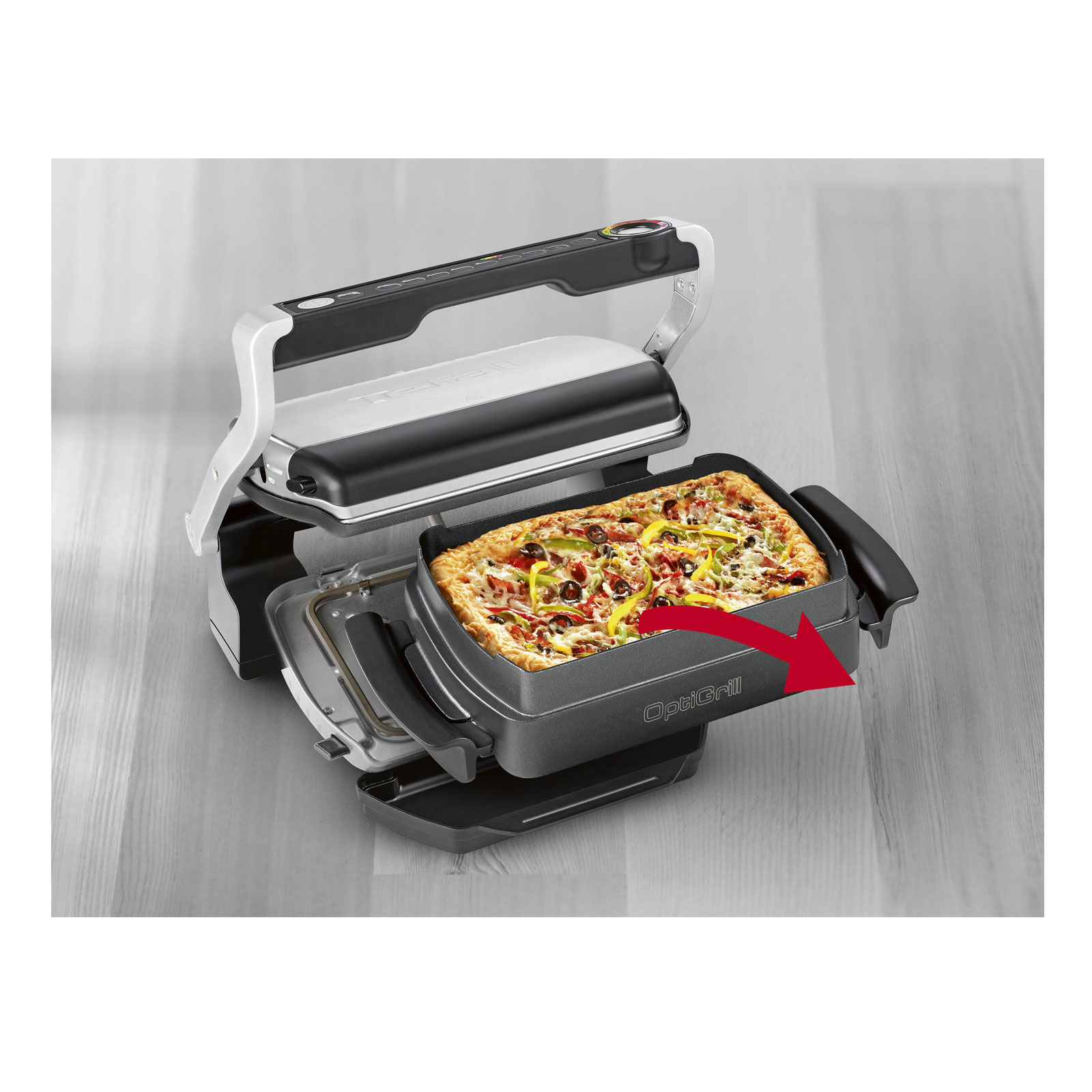 TEFAL XA 7258 Snacking & Baking Backschale für Optigrill+ GC714, GC712, GC730 und GC750D