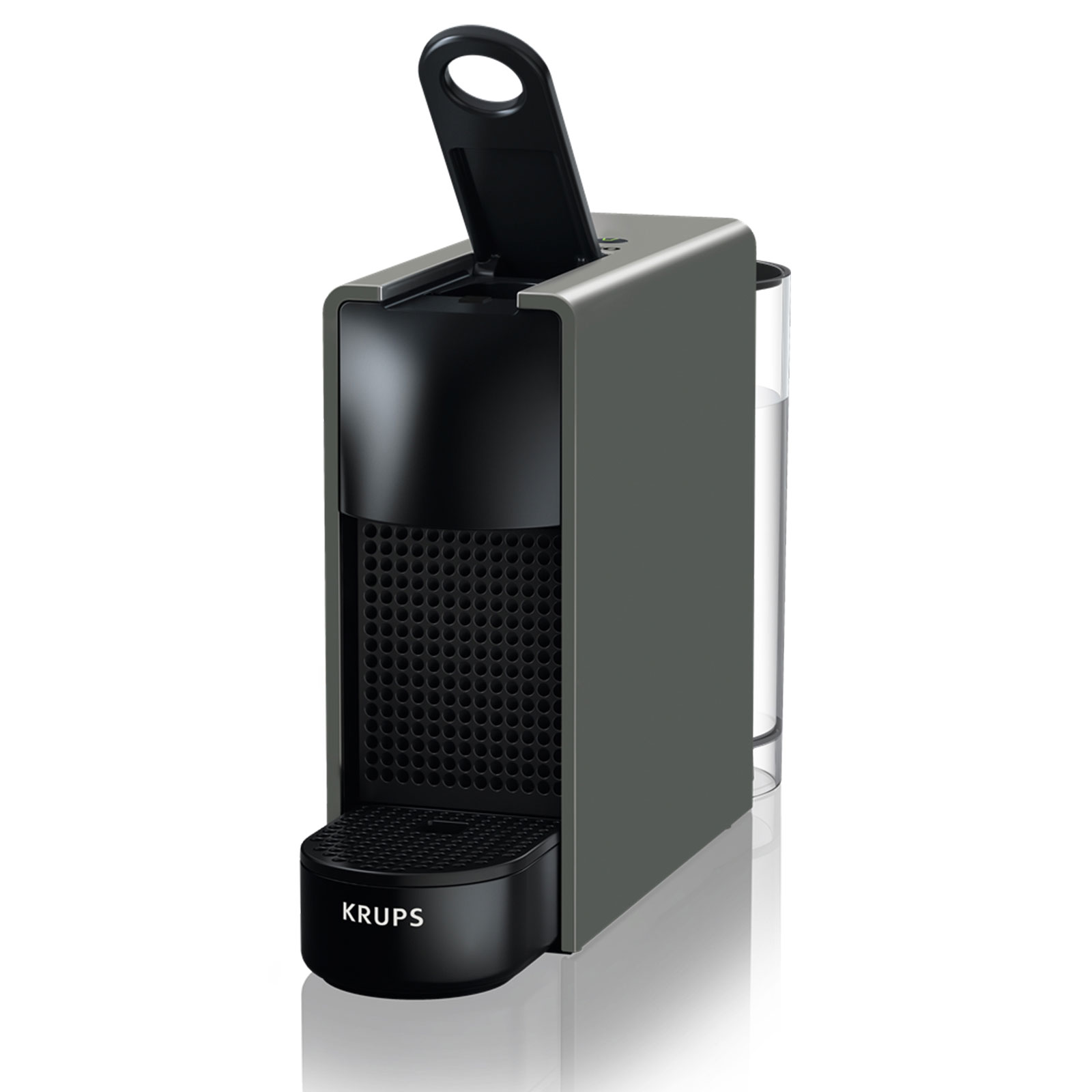 Krups XN110B Essenza Mini Nespressomaschine Grau