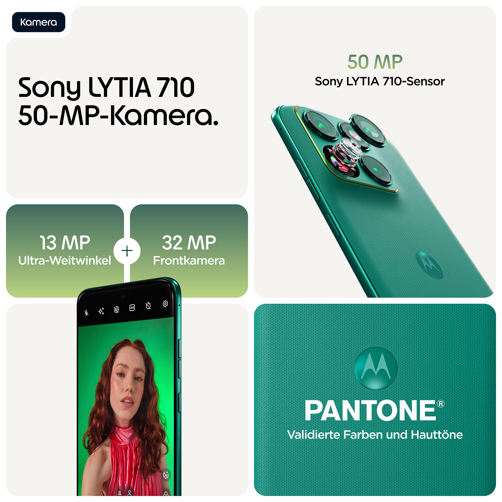 Motorola edge 70 Fusion 8 GB + 256 GB PANTONE® Silhouette Smartphone