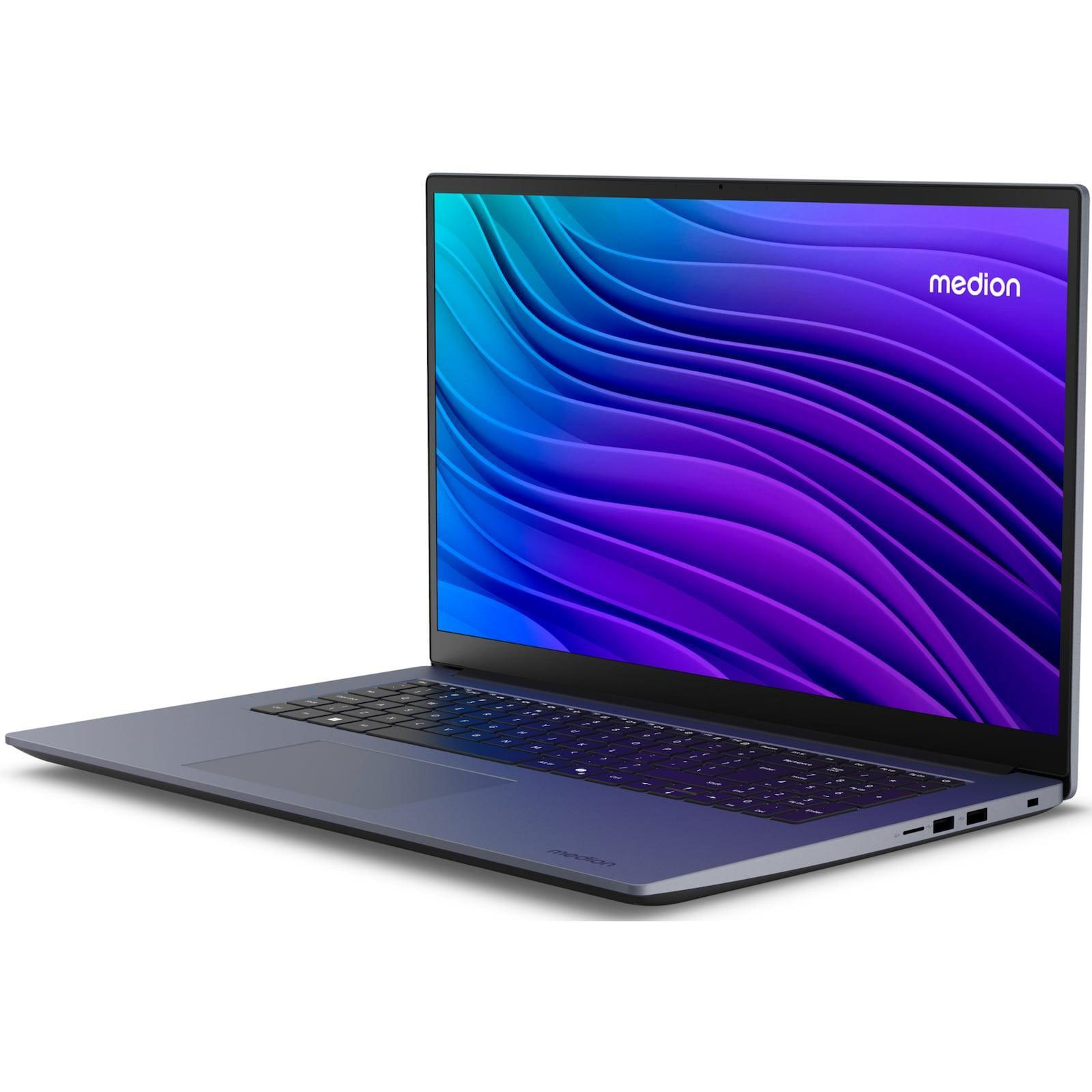 Medion Avantum 17 E1e, Grau, 17,3 Zoll, Full HD, IPS, Intel N100, 4 GB, 128 GB SSD, Intel UHD