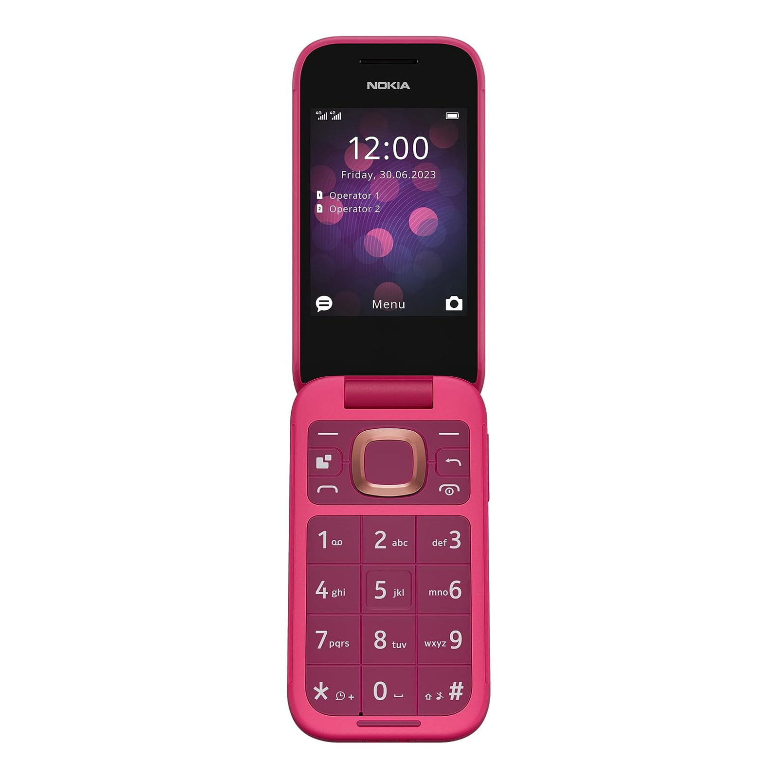 Nokia 2660 Flip Pink Handy (Klapp)