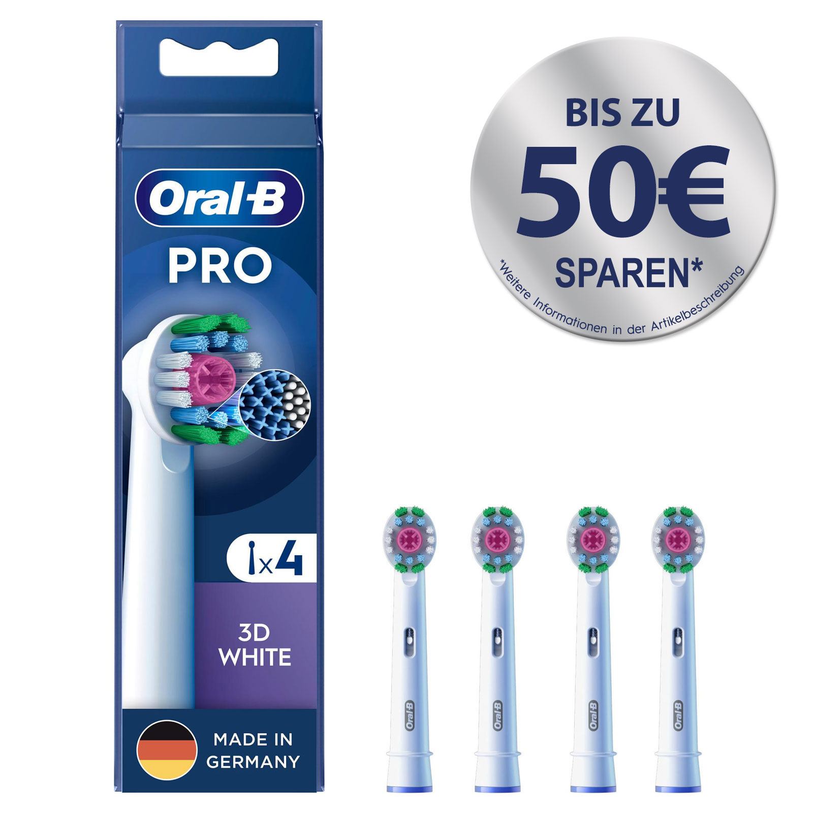 Oral-B Aufsteckbürsten Pro 3DWhite