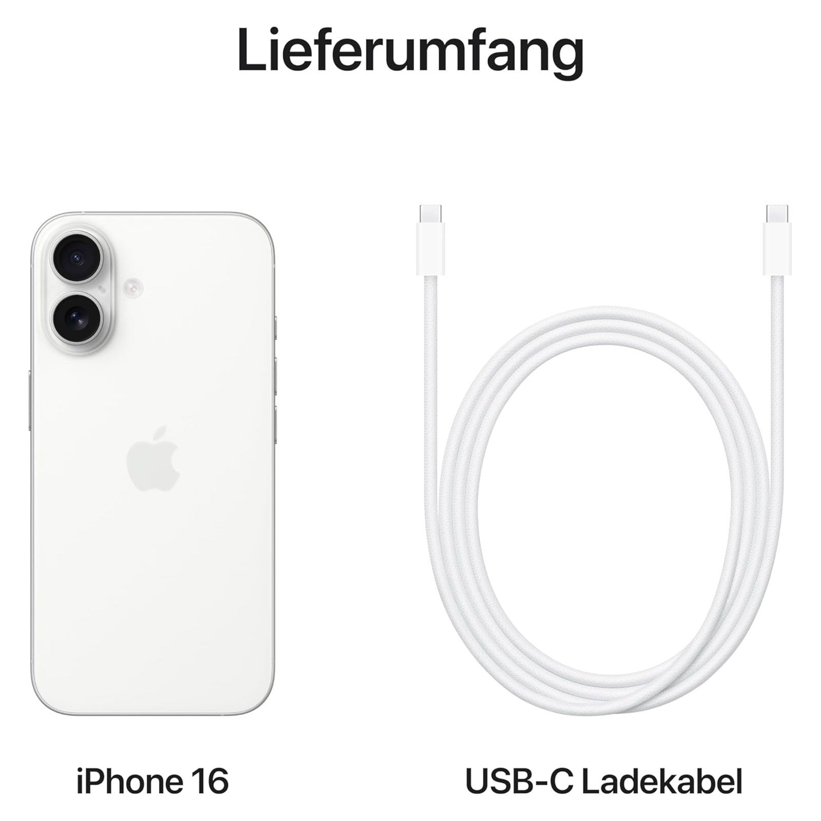 Apple iPhone 16 Plus 128GB Schwarz