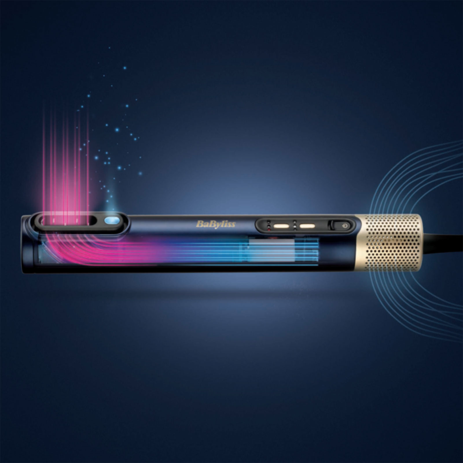 Babyliss AS6550E Air Wand 3-in-1 Haartrockner Glätteisen Warmluftbürste Babyliss AS6550E Air Wand 3-in-1 Haartrockner Glätteisen Warmluftbürste