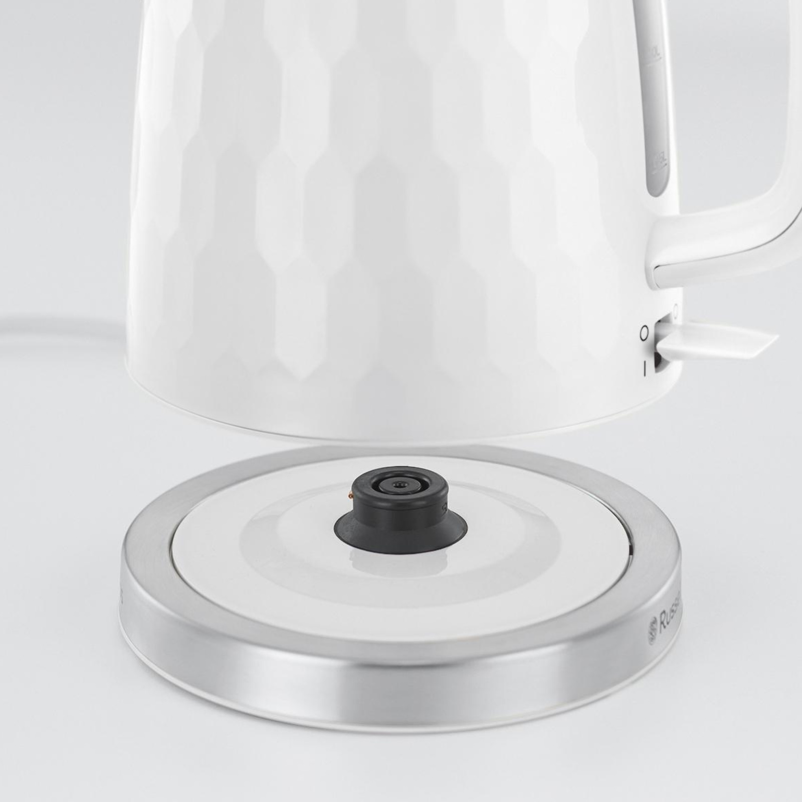 Russell Hobbs 26050-70 Honeycomb Wasserkocher weiß