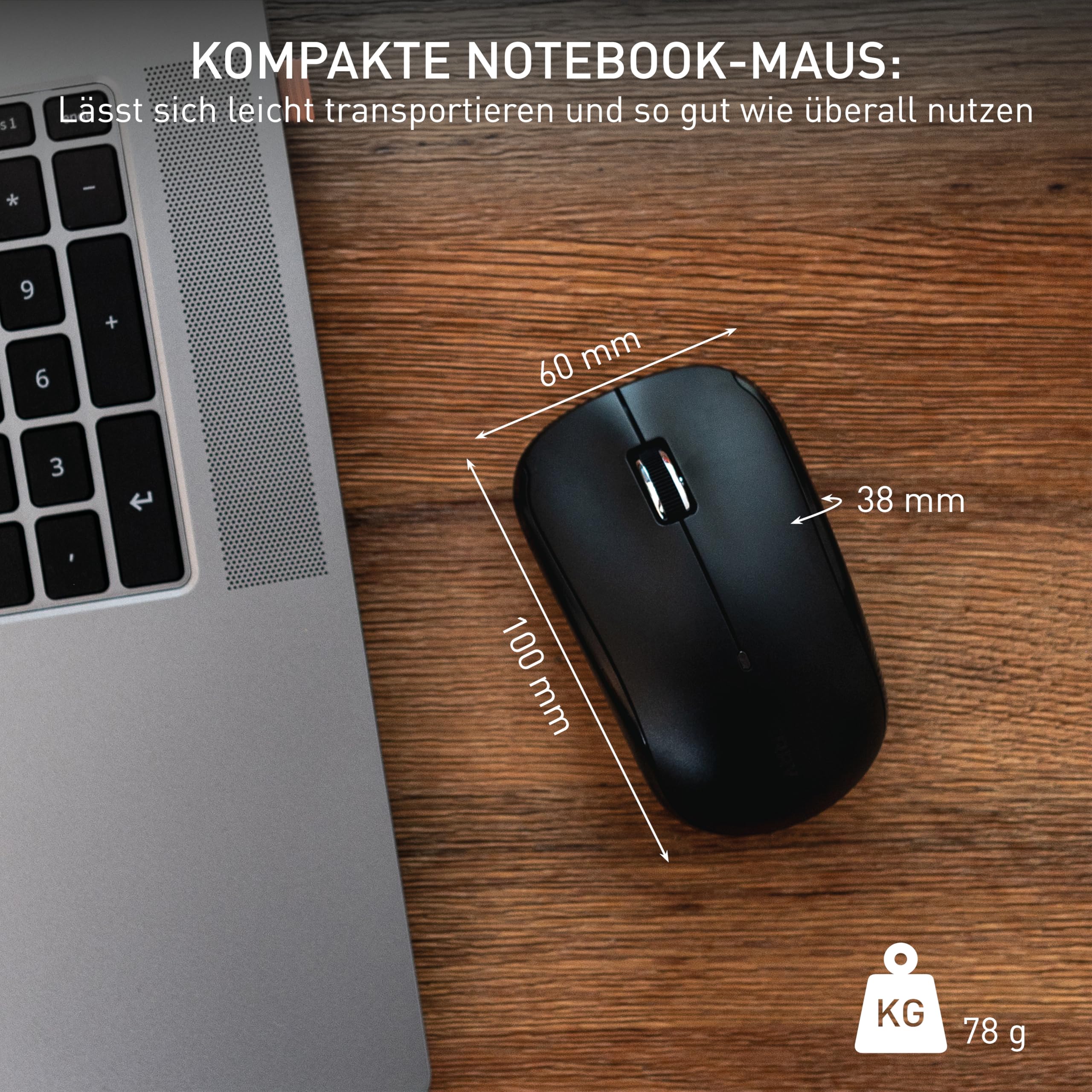 CHERRY MW 2200, Kabellose Laptop-Maus