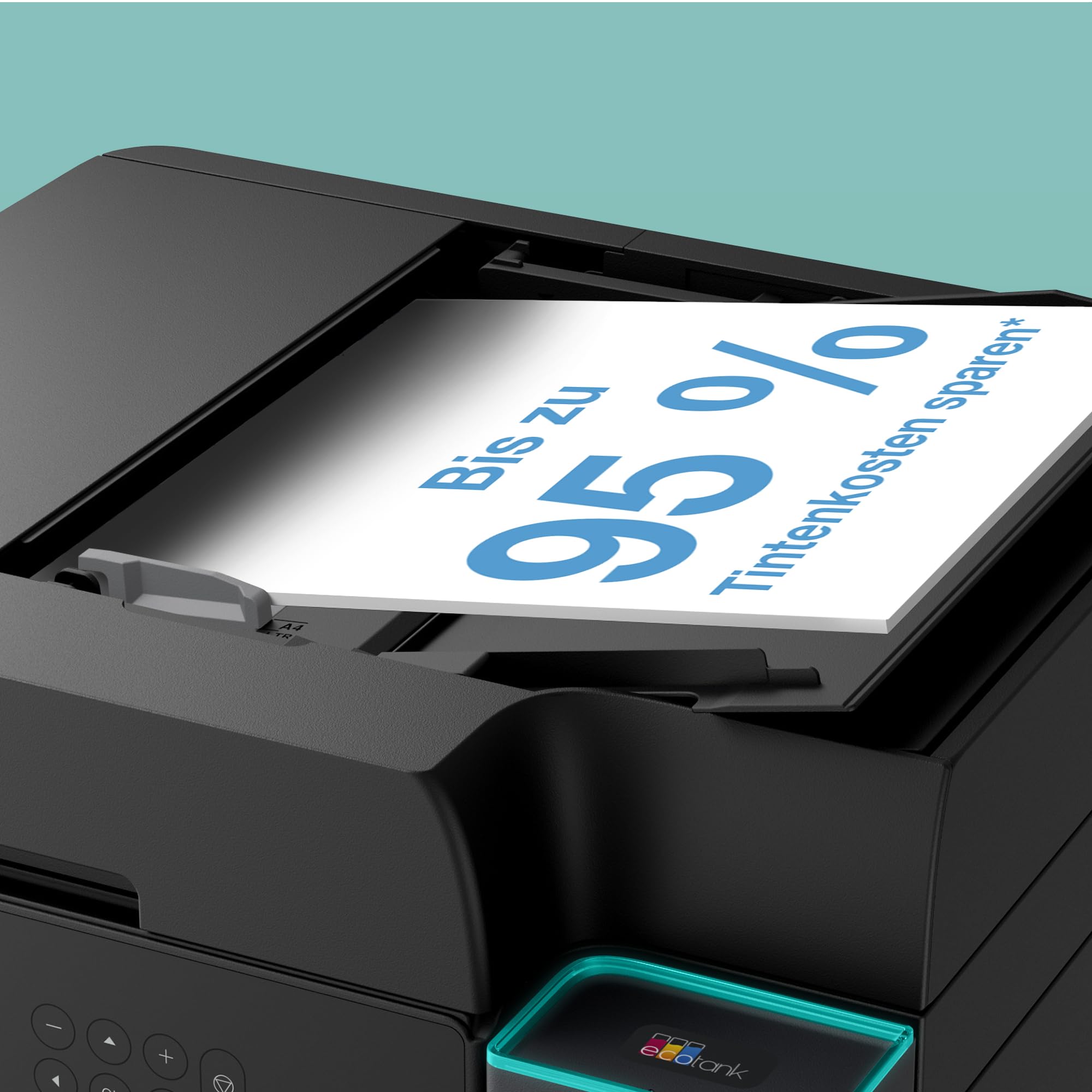 Epson EcoTank ET-3950 / ET-3956 A4-Multifunktionsdrucker mit Wi-Fi & AirPrint Tintentank