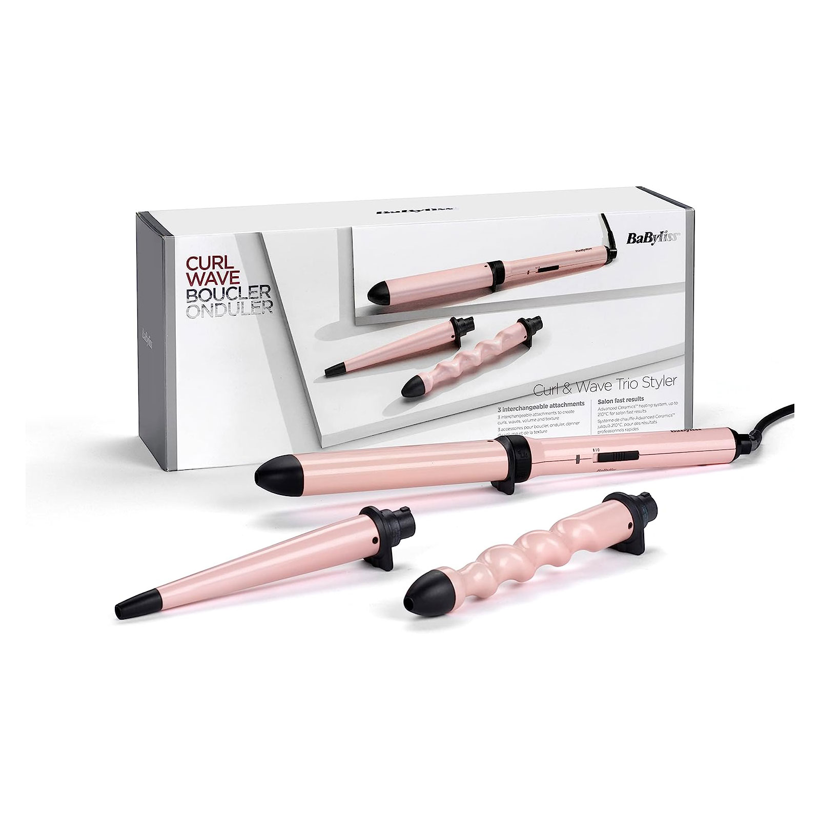 Babyliss MS750E Curl and Wave Trio Lockenstyler Babyliss MS750E Curl and Wave Trio Lockenstyler
